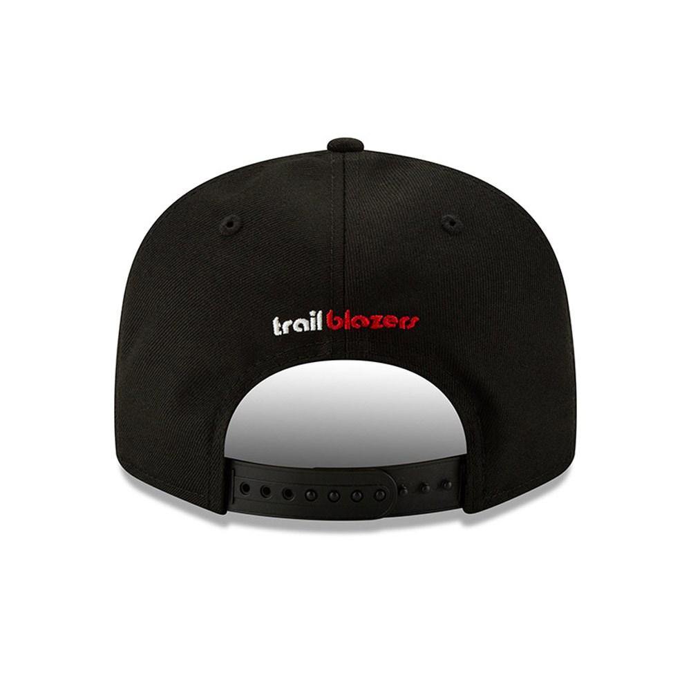 [12195037] Mens New Era NBA Hardwood Classics Night 9Fifty Snapback Trailblazers - sneakAR