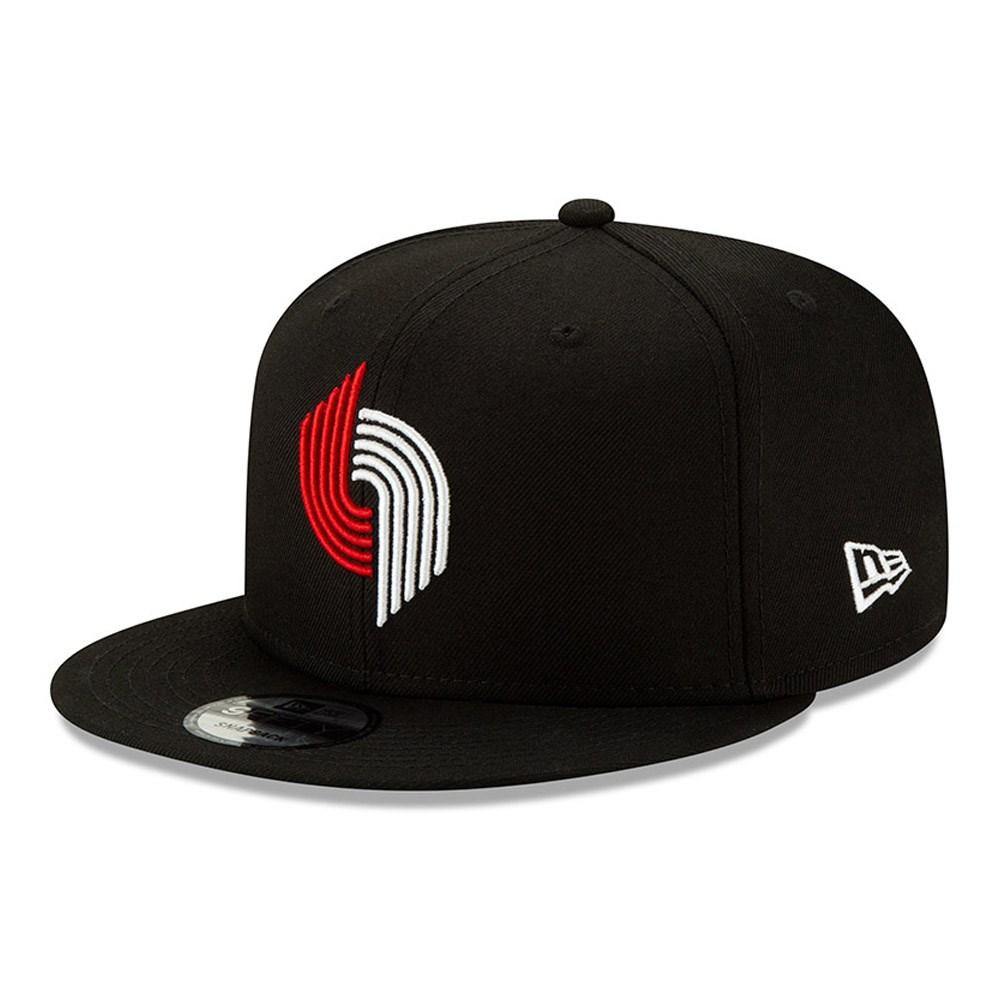 [12195037] Mens New Era NBA Hardwood Classics Night 9Fifty Snapback Trailblazers - sneakAR