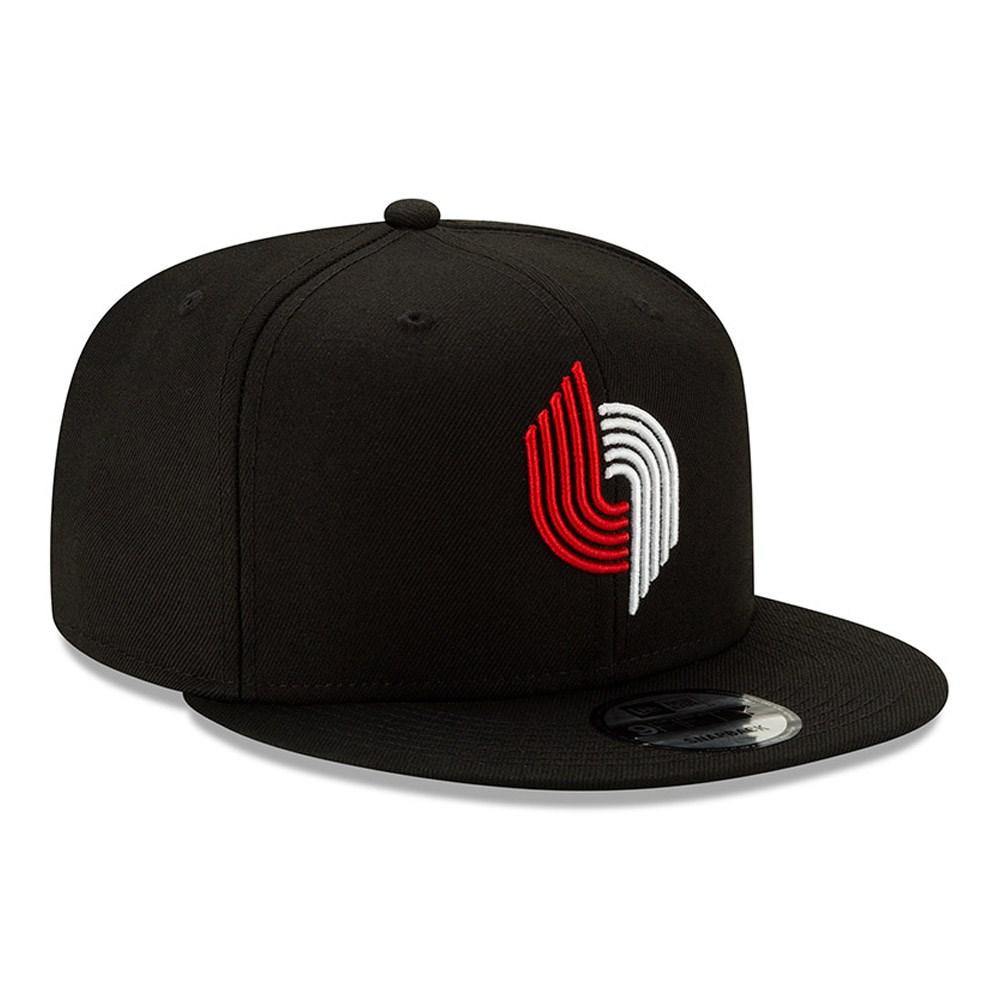 [12195037] Mens New Era NBA Hardwood Classics Night 9Fifty Snapback Trailblazers - sneakAR