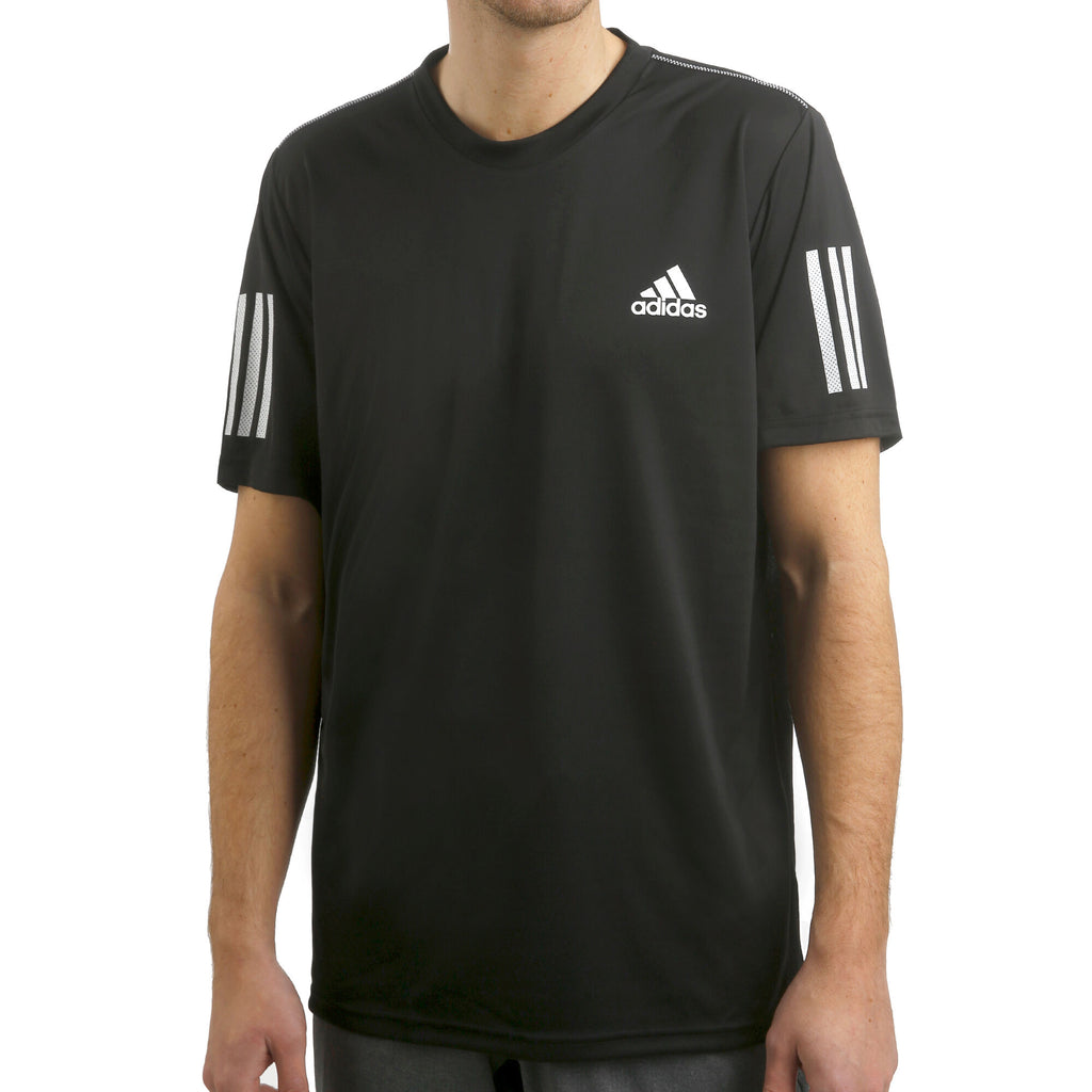 [DU0859] Mens Adidas 3 Stripes Club Tee