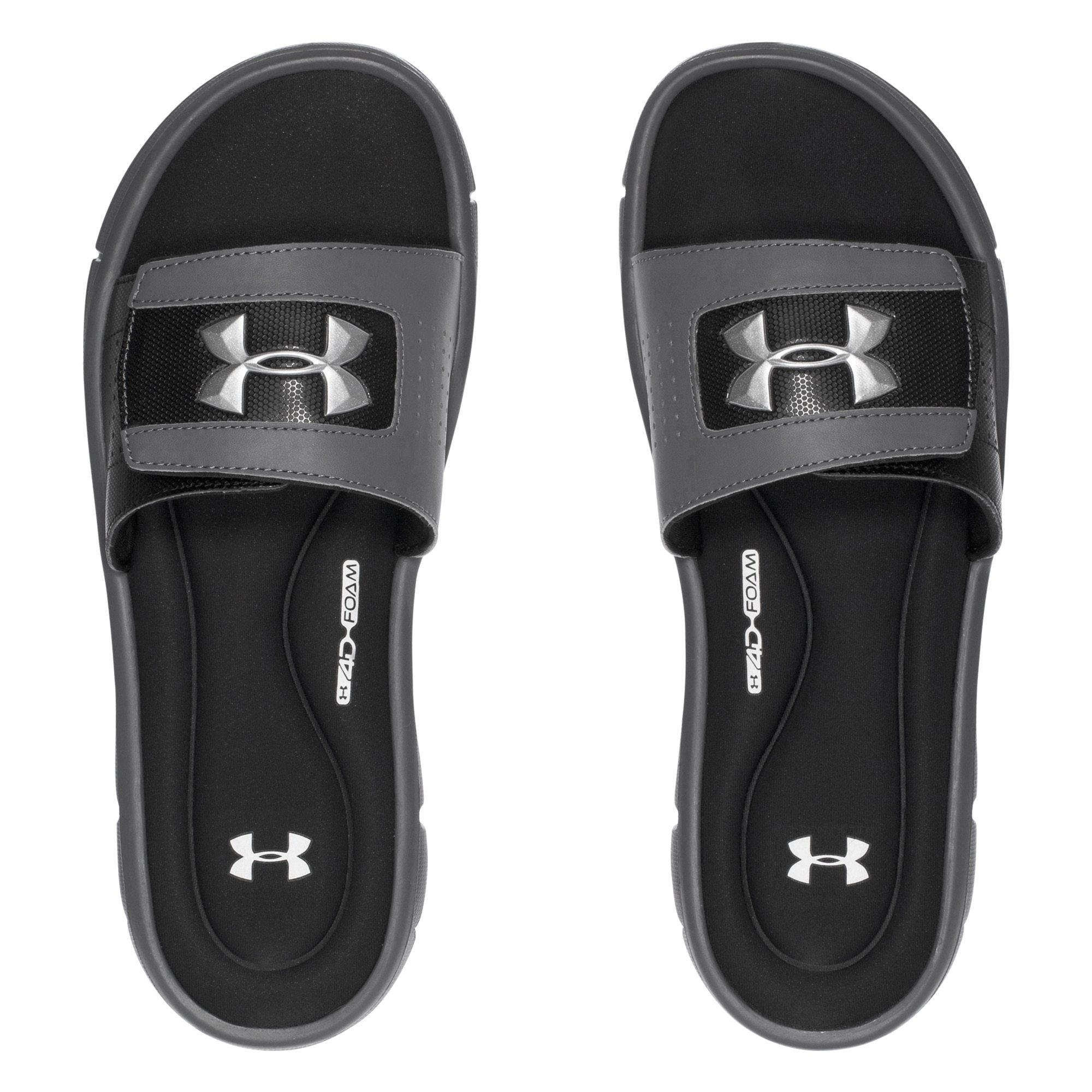 [1287318-040] Mens Under Armour Ignite V SL Slide - sneakAR