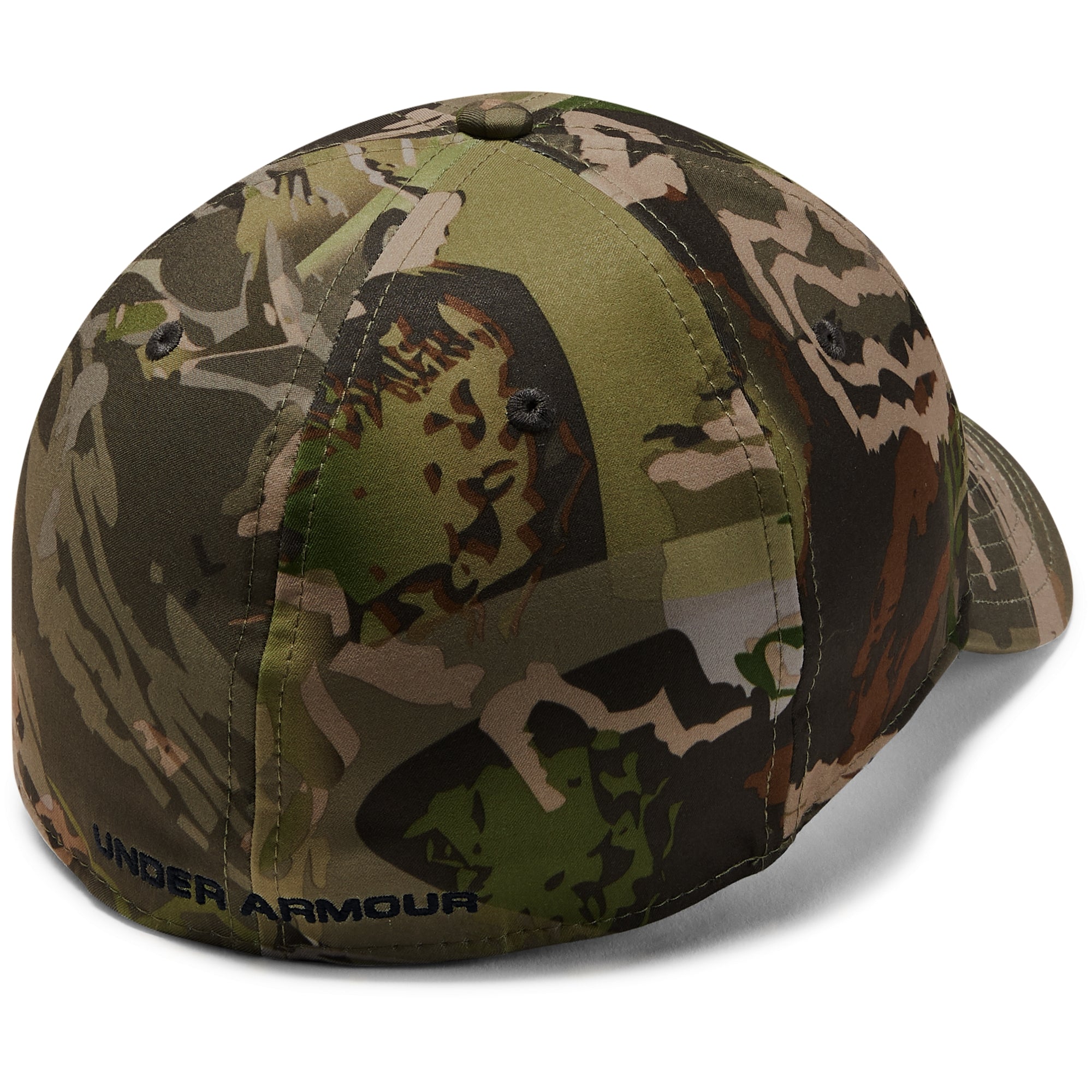 [1318532-940] Mens Under Armour Camo Stretch Fit Cap