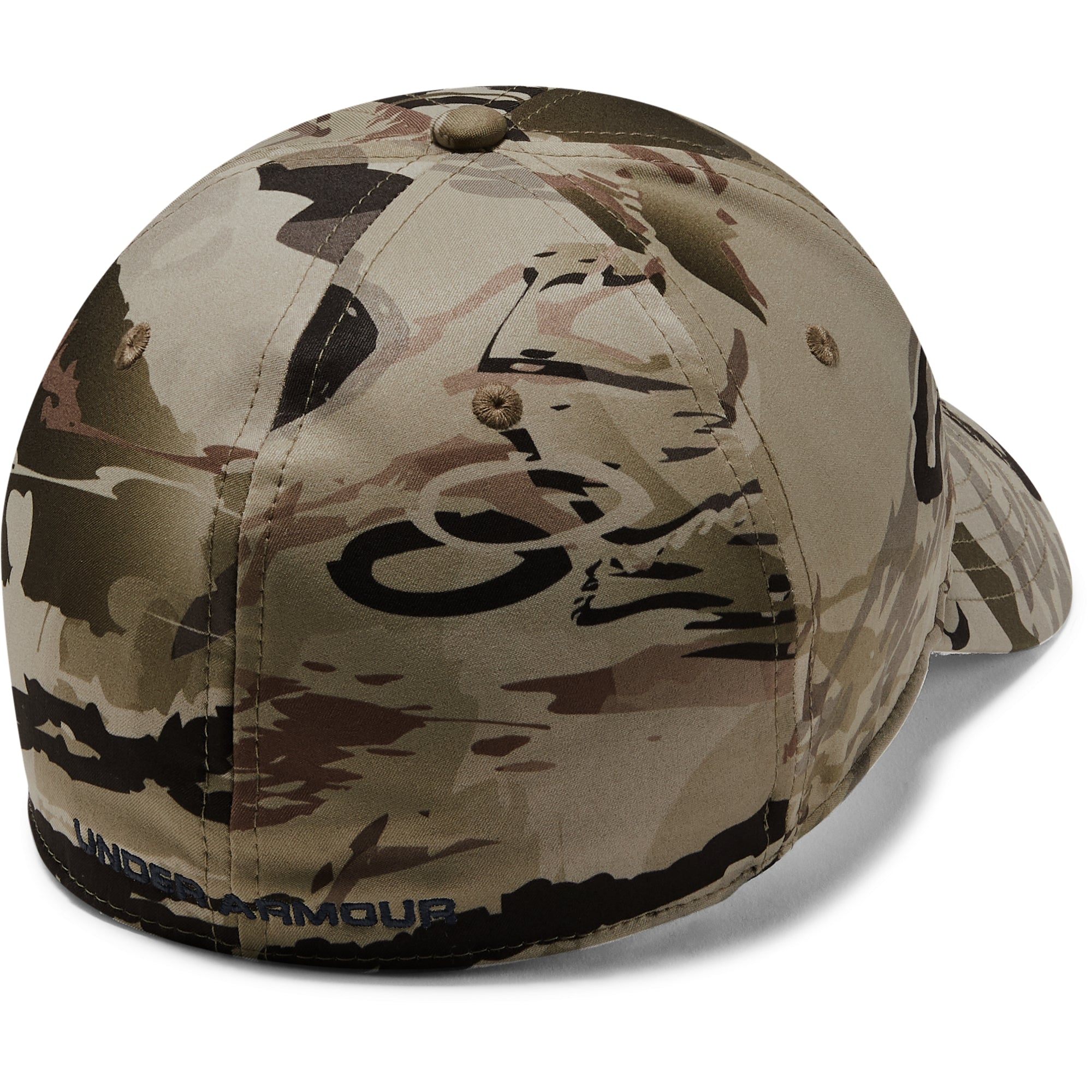 [1318532-999] Mens Under Armour Camo Stretch Fit Cap
