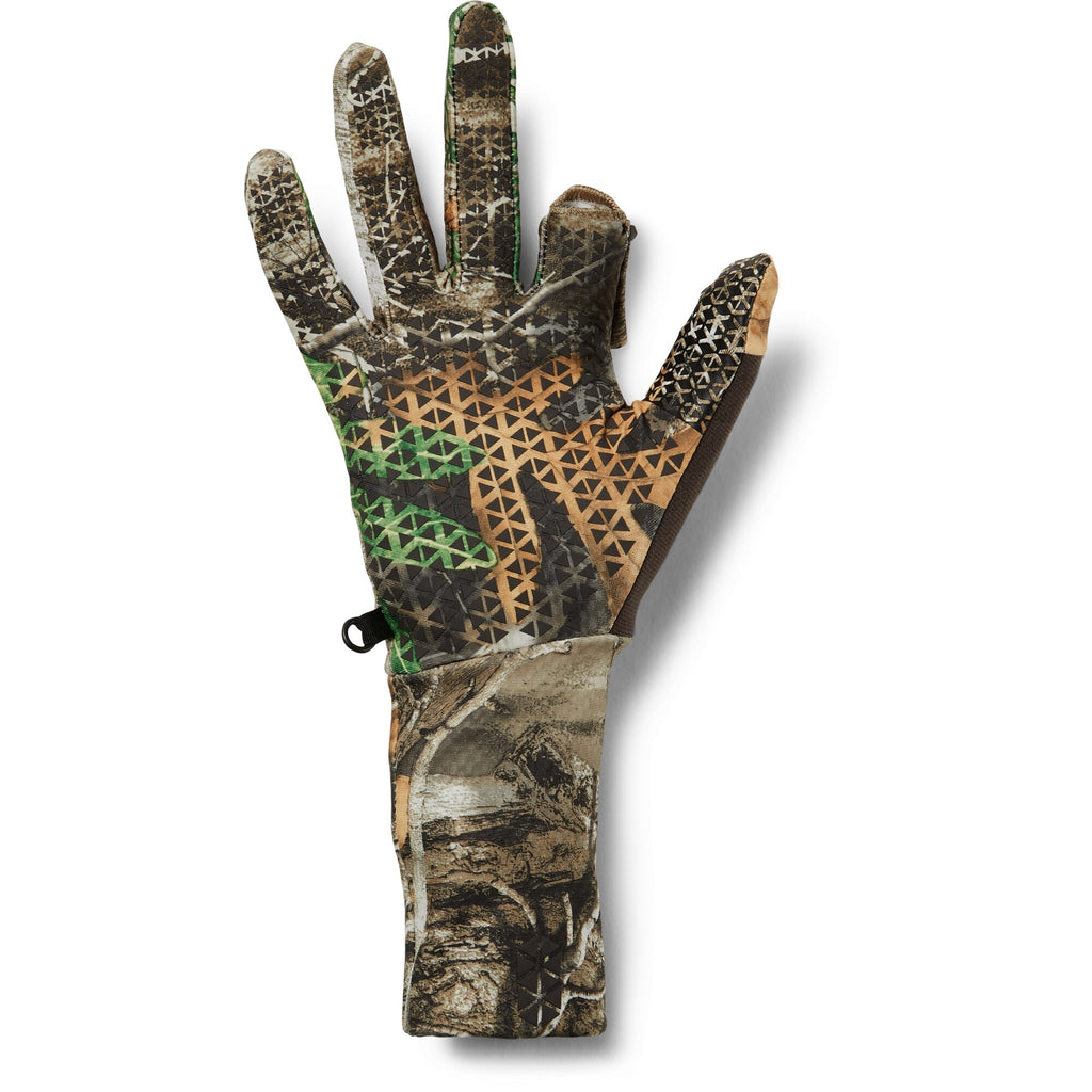 [1318573-991] Mens Under Armour Scent Control Hunt Liner Gloves