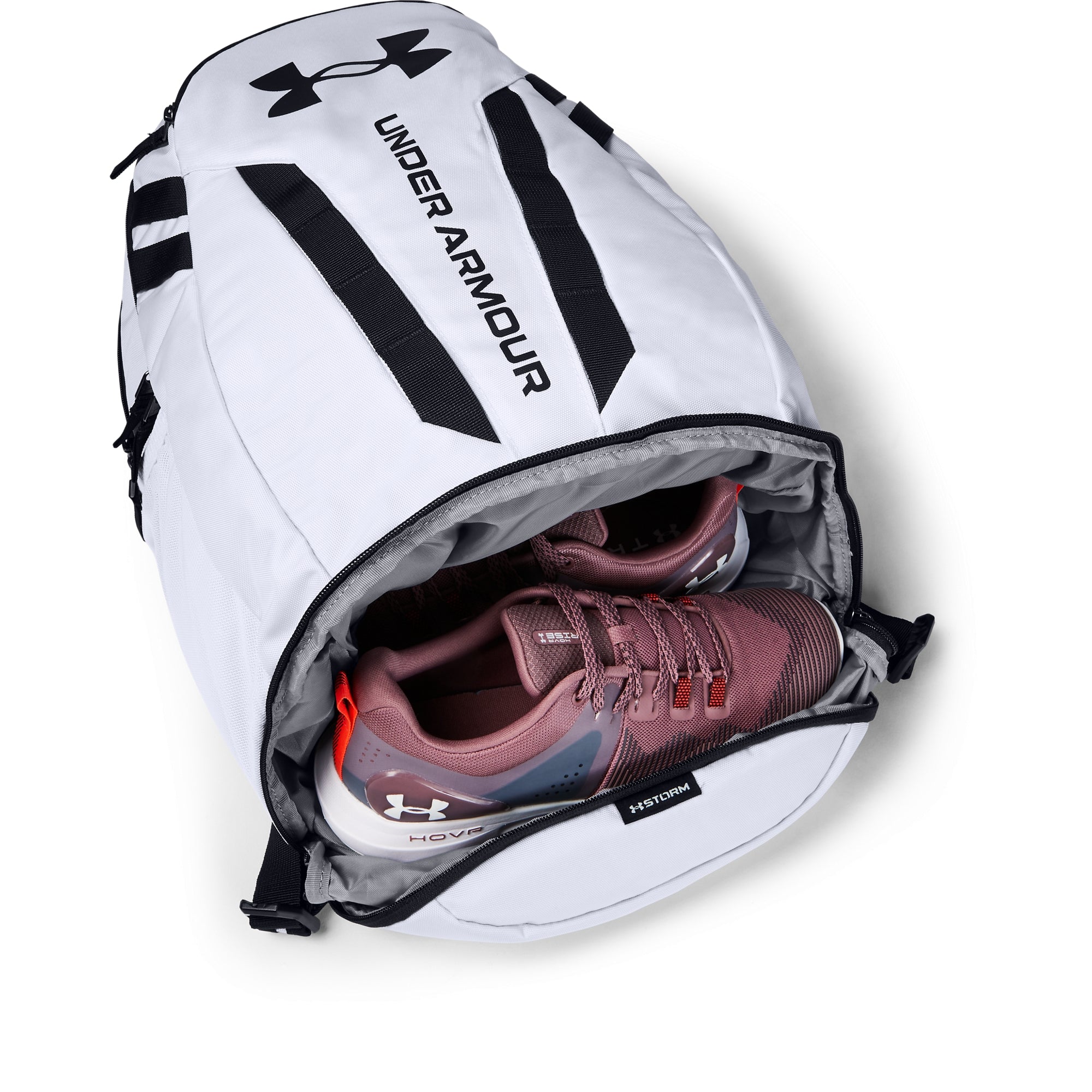 [1361176-100] Mens Under Armour Hustle 5.0 Backpack