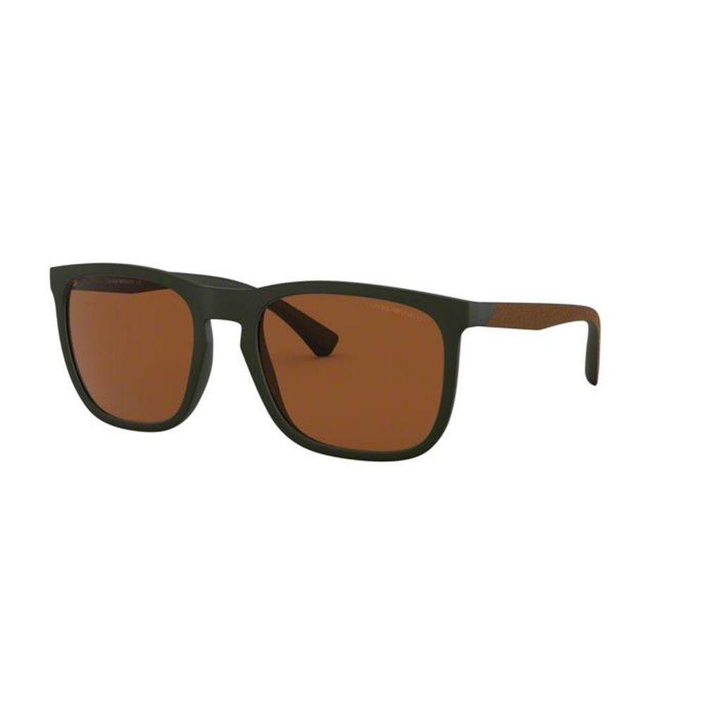 [EA4132-5753/R1] Mens Emporio Armani Square Sunglasses - sneakAR