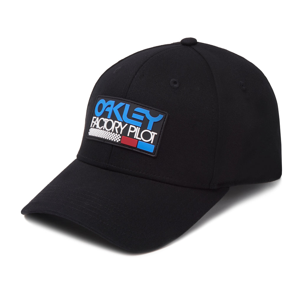 [912134-02E] Mens Oakley Rubber Patch Tincan Flex Cap