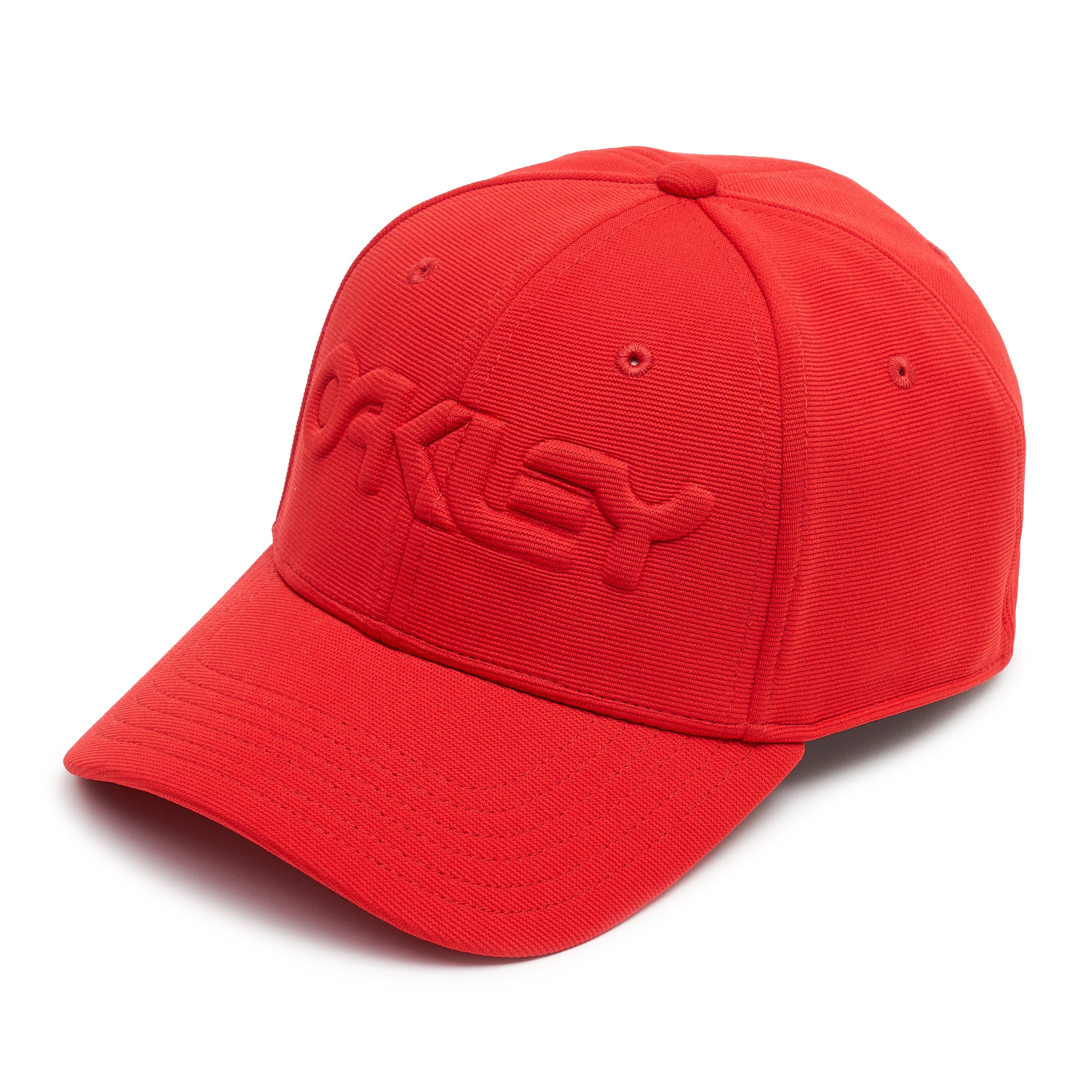 [912208-43A] Mens Oakley 6 Panel Stretch Flex Hat Embossed