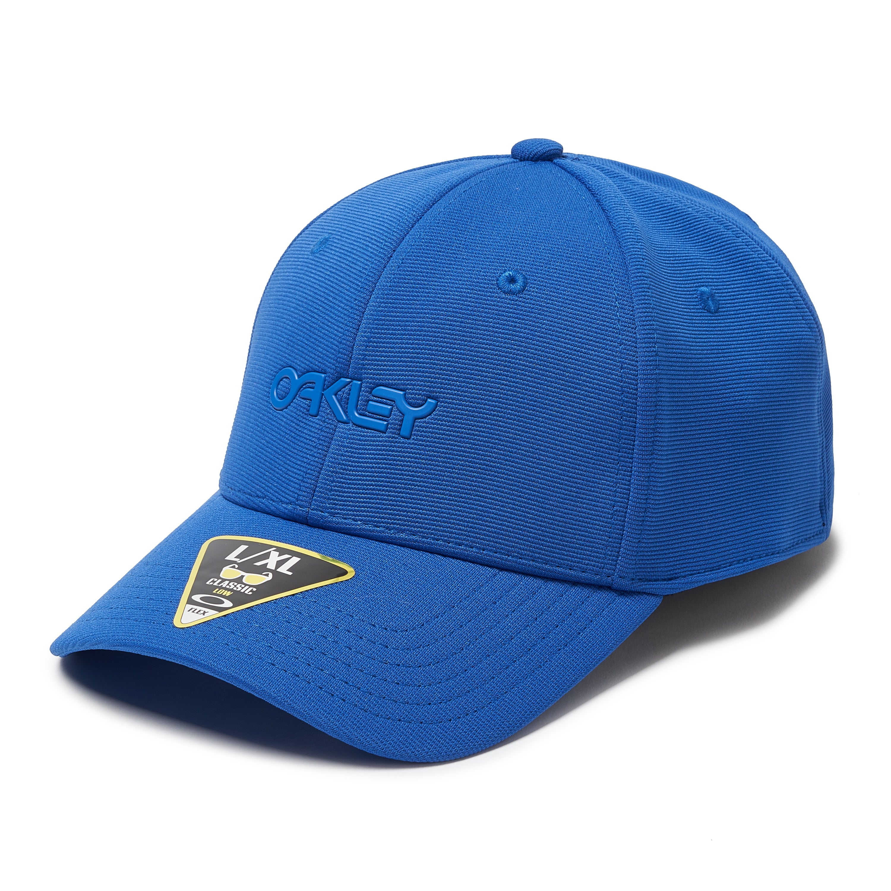 [912209-66X] Mens Oakley 6 Panel Stretch Flex Metallic Hat
