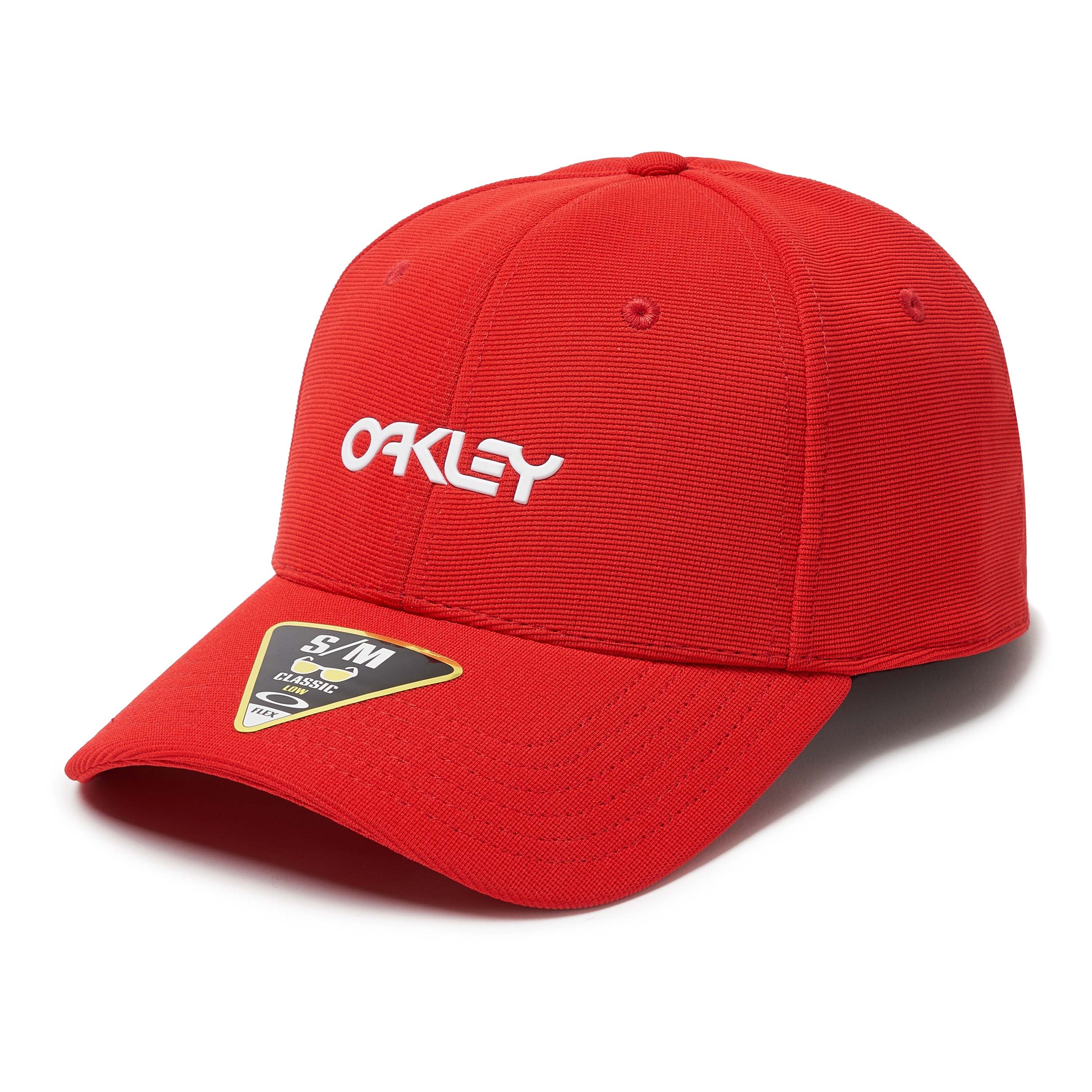 [912209-43A] Mens Oakley 6 Panel Stretch Flex Metallic Hat