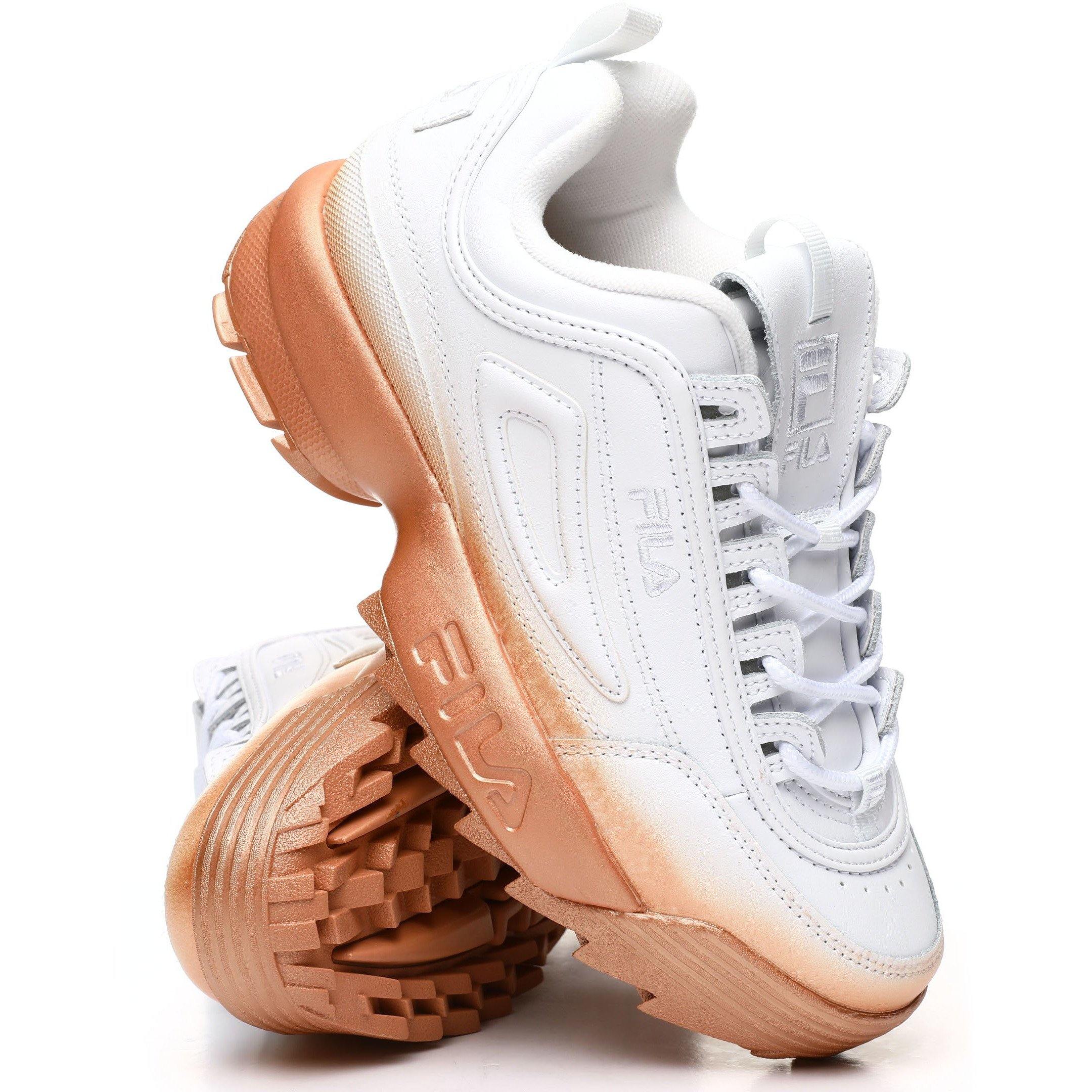 [5FM00692-154] Womens Fila Disruptor II Brights Fade - sneakAR