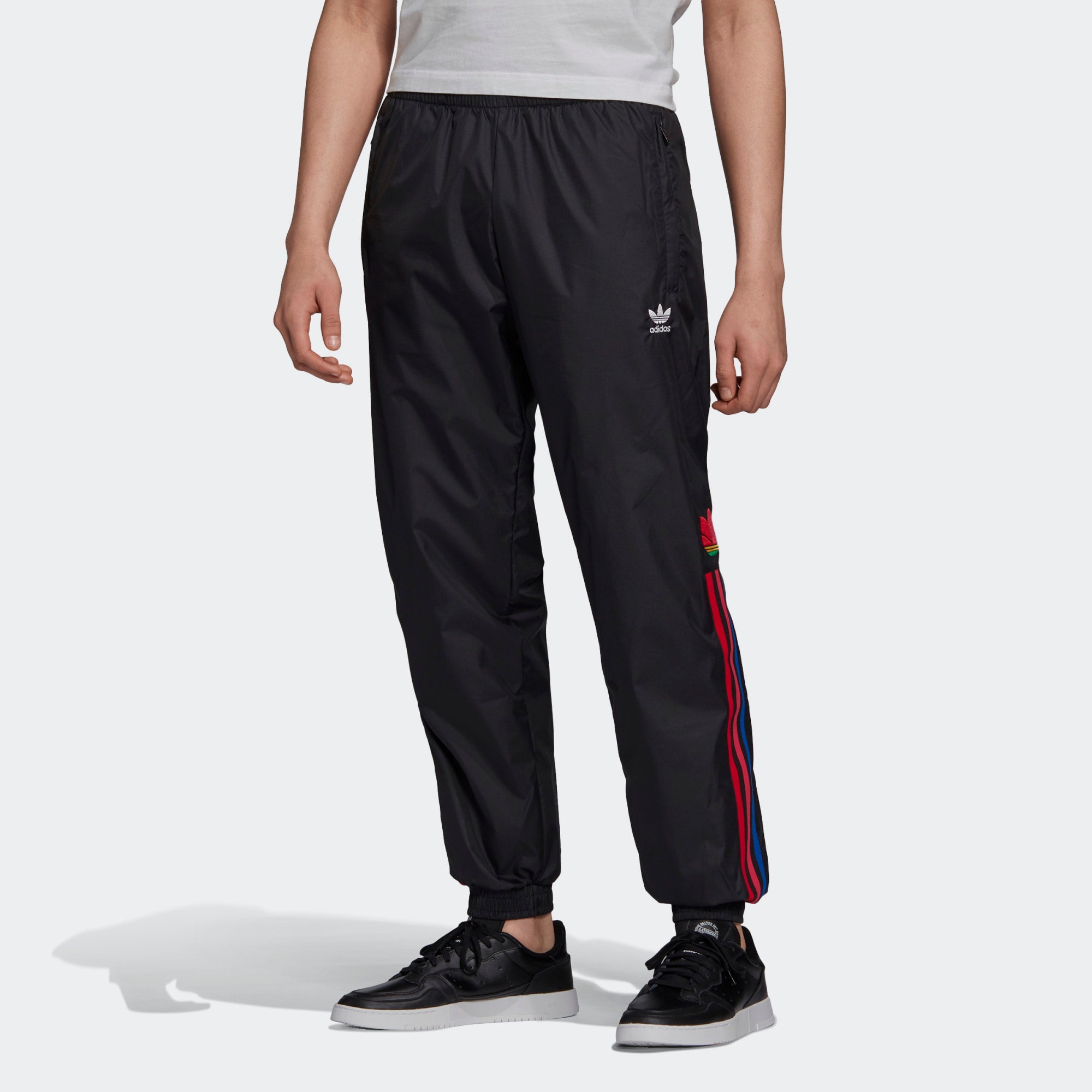 [GE0839] Mens Adidas 3D Trefoil 3-Stripes Track Pants