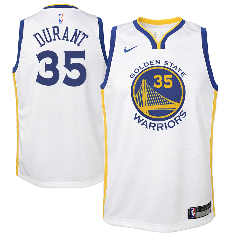 [9Z2B7BZ1P-DURANT] Youth Nike NBA GS Warriors Home Swingman Jersey - Durant