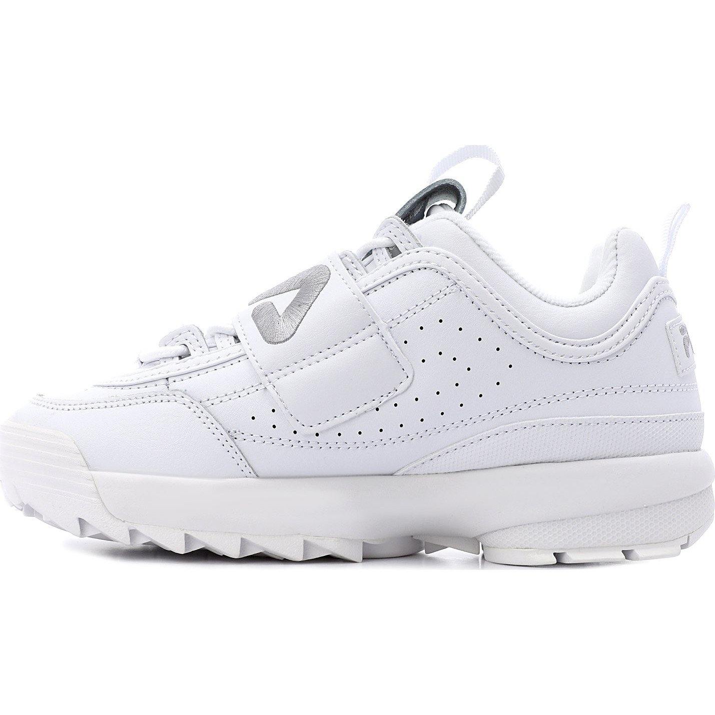 [5XM00807-103] Womens Fila Disruptor II Applique - sneakAR