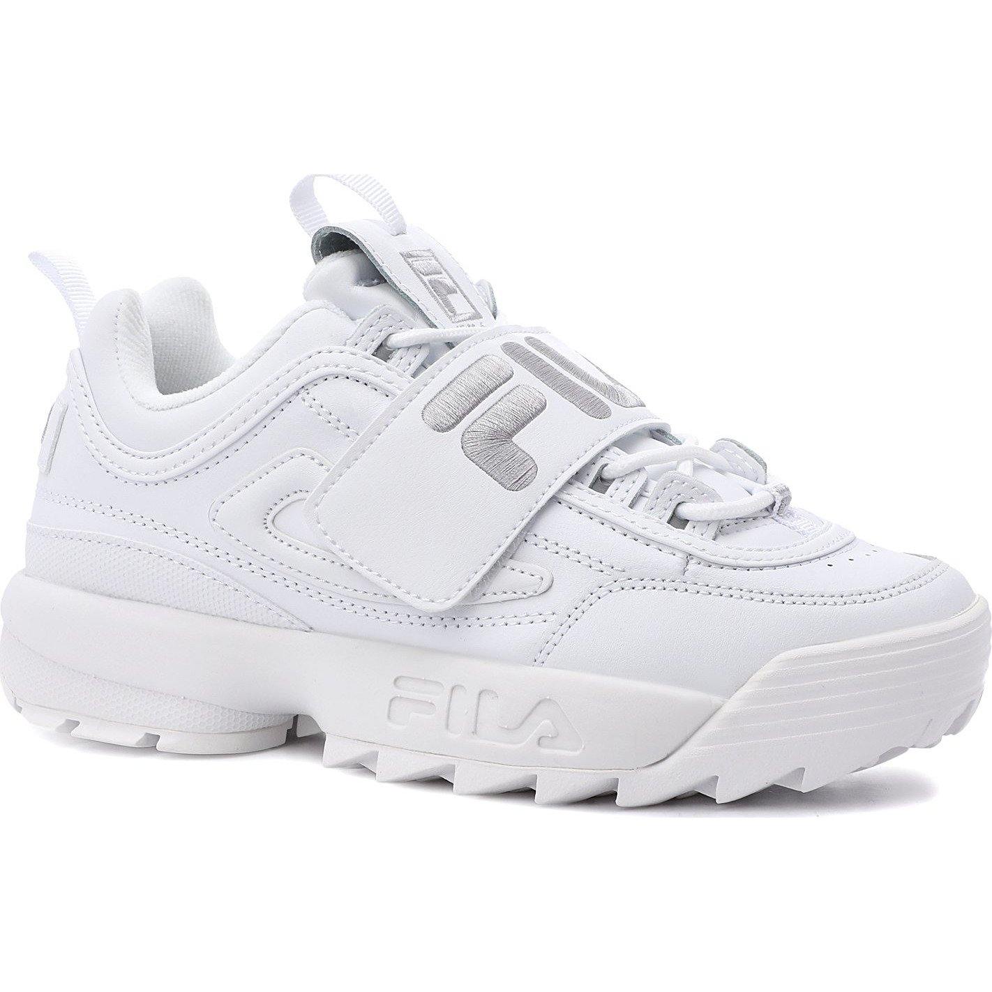 [5XM00807-103] Womens Fila Disruptor II Applique - sneakAR