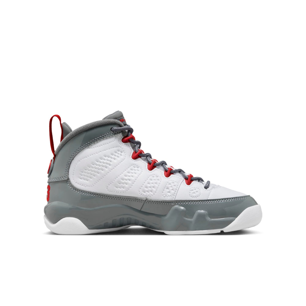 [302359-162] Grade School Air Jordan RETRO 9 'FIRE RED' (GS)