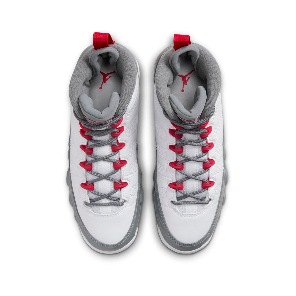 [302359-162] Grade School Air Jordan RETRO 9 'FIRE RED' (GS)