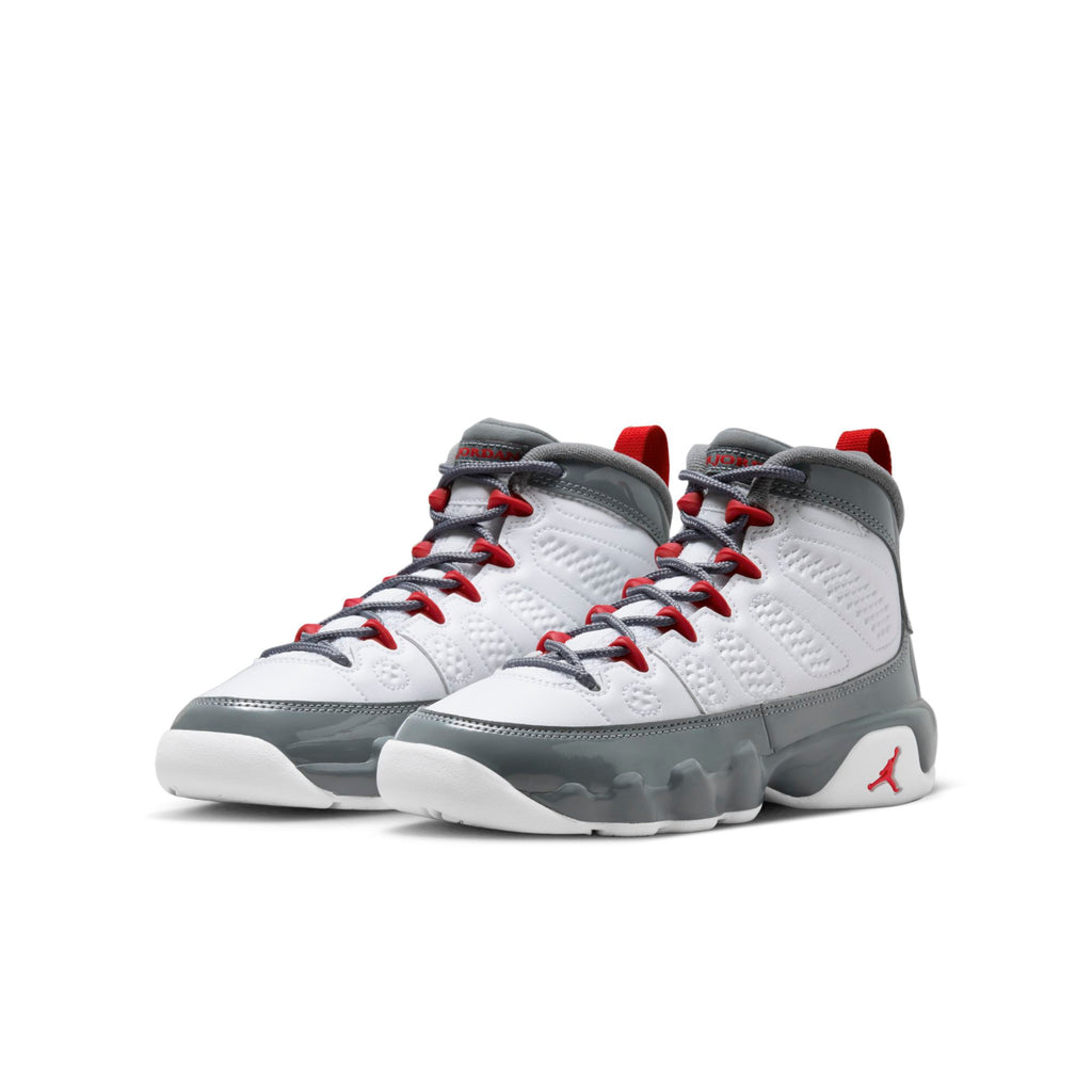 [302359-162] Grade School Air Jordan RETRO 9 'FIRE RED' (GS)