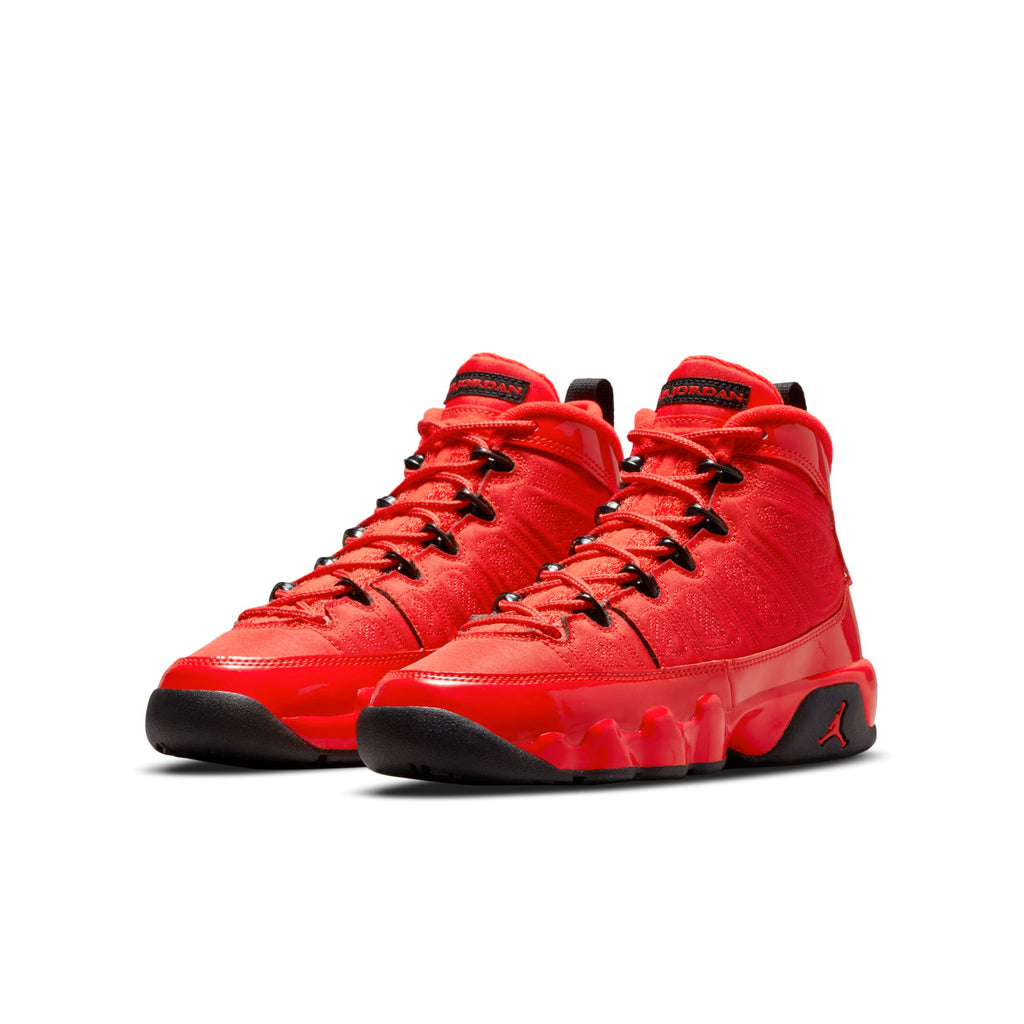 [302359-600] Grade School Air Jordan Retro 9 (GS) 'Chile Red'