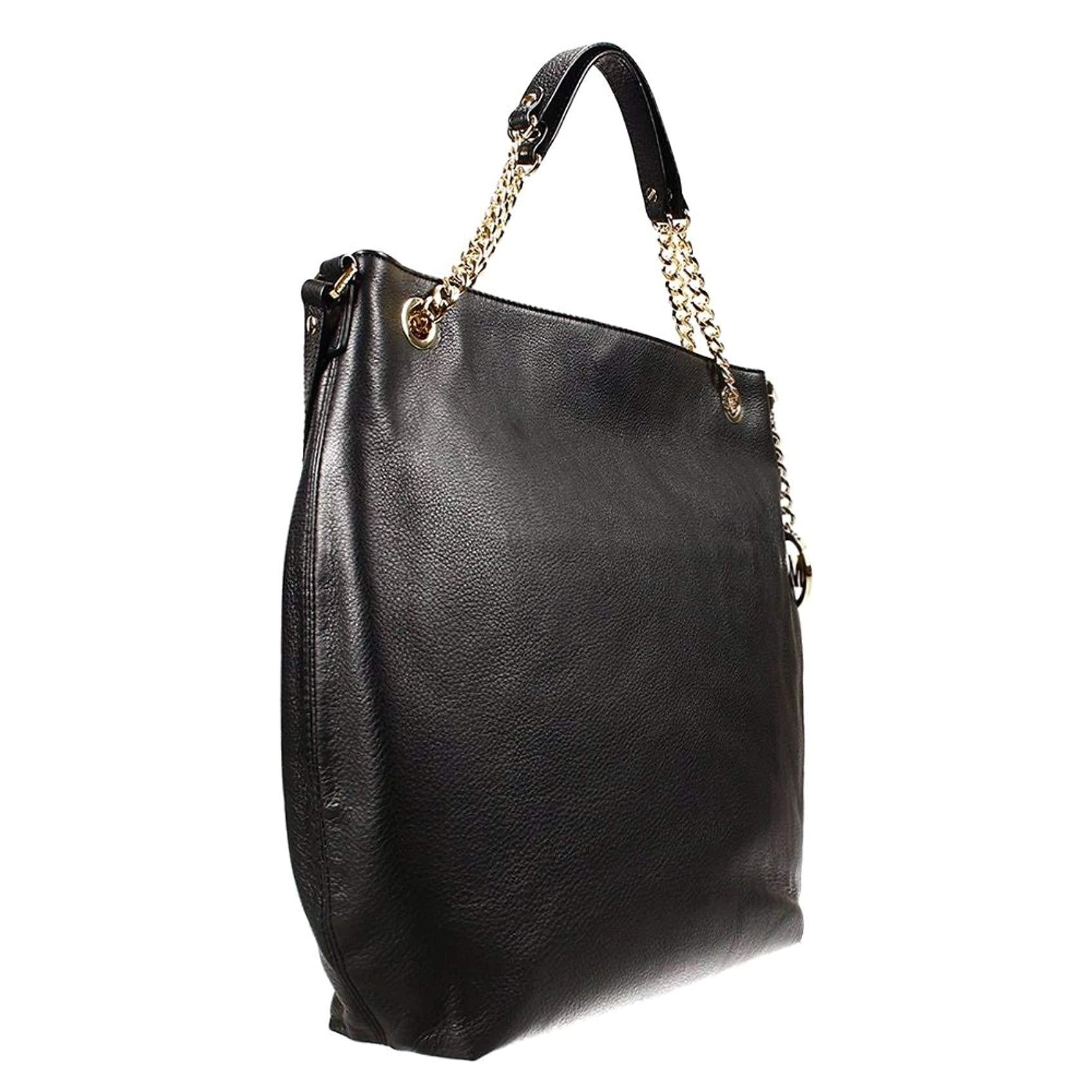 [30H01TCE3L] Womens Michael Kors Jet Set Large Chain Shoulder Tote