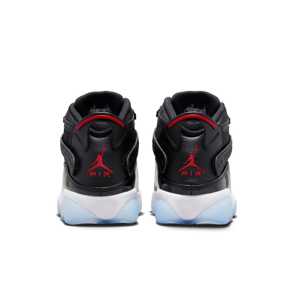 [322992-064] Mens Air Jordan 6 RINGS 'BLACK GYM RED'