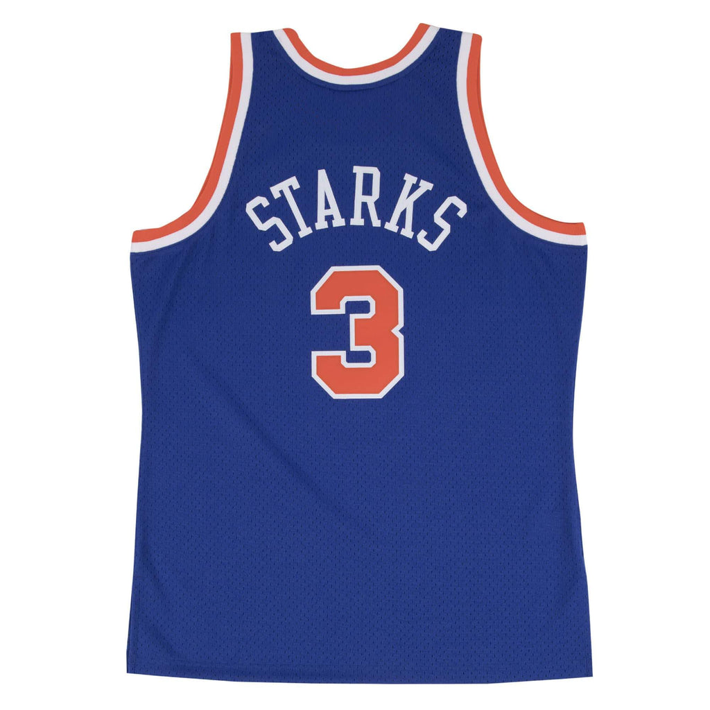 [353J318FGYJSA] Mens Mitchell & Ness NBA John Starks Swingman Jersey 1991-92 New York Knicks