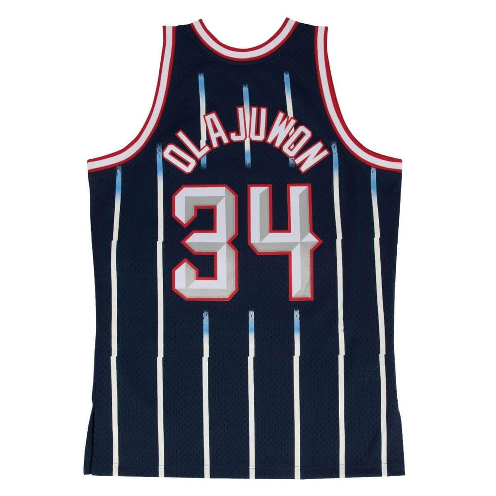 [353J342FGYHOL] Mens Mitchell & Ness NBA Hakeem Olajuwon Swingman Jersey Houston Rockets