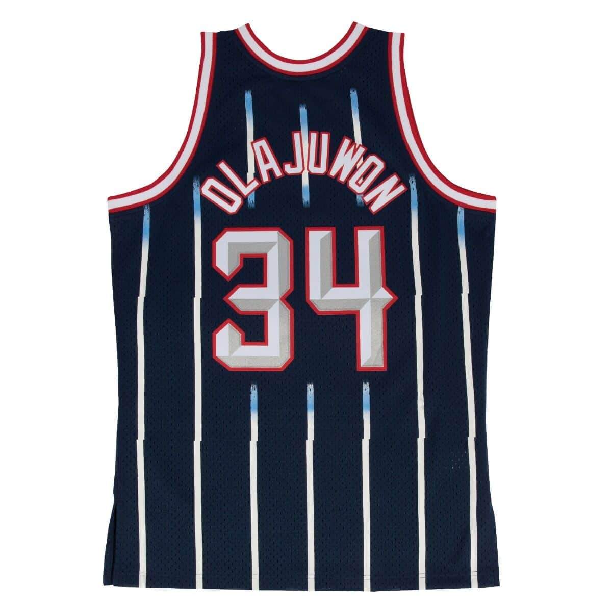 [353J342FGYHOL] Mens Mitchell & Ness NBA Hakeem Olajuwon Swingman Jersey Houston Rockets