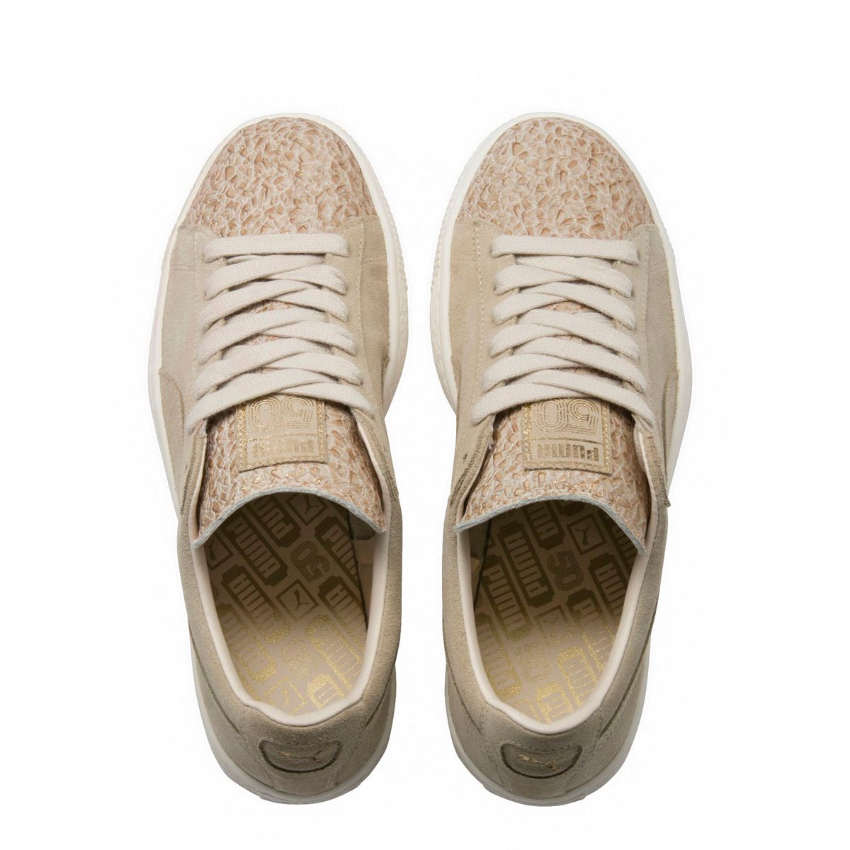 [367176-01] Womens SUEDE CLASSIC X GOLDEN DESERT WN'S