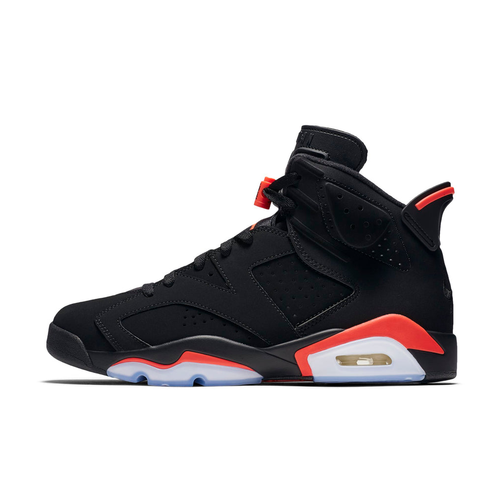 [384664-060] Mens Air Jordan Retro 6 Black Infrared