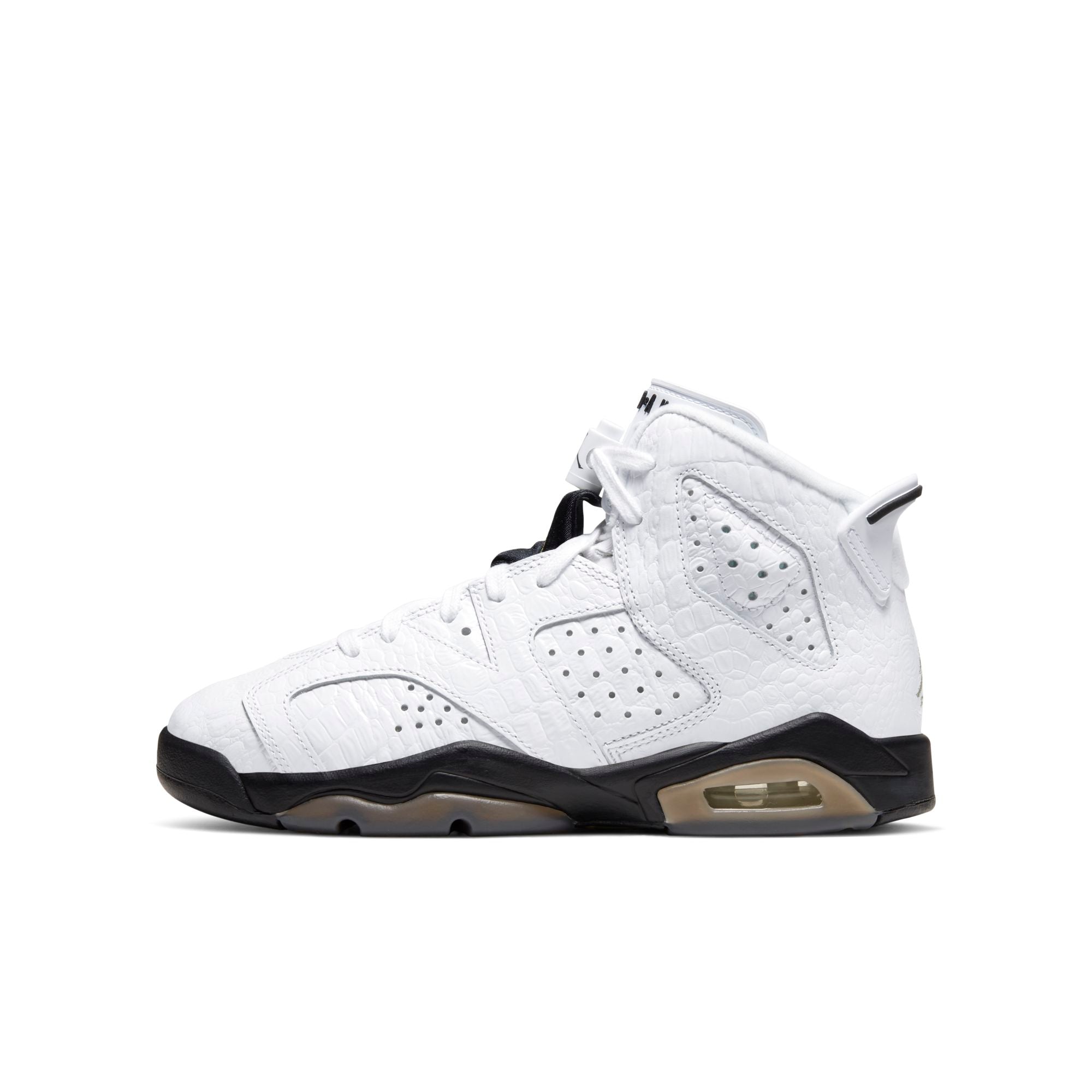 [384665-110] Youth Air Jordan Retro 6 Alligator (GS)