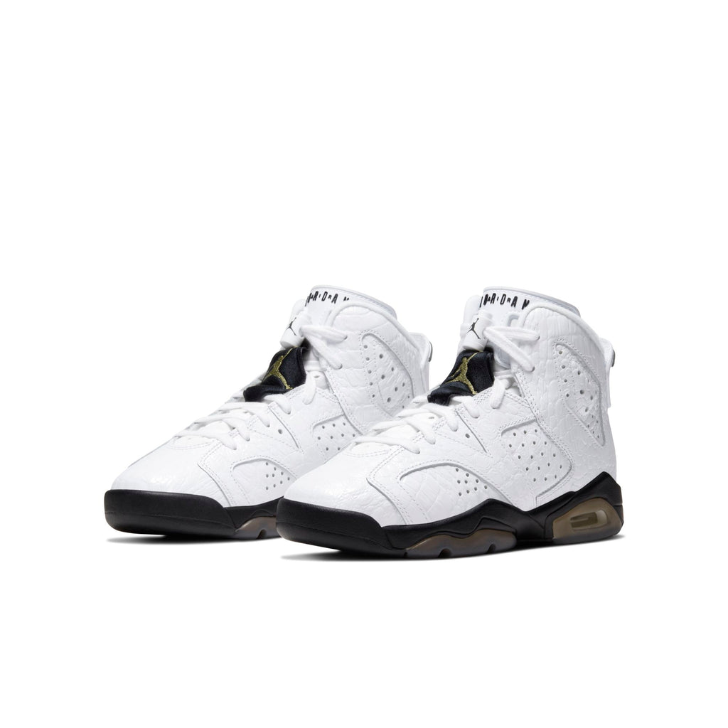 [384665-110] Youth Air Jordan Retro 6 Alligator (GS)