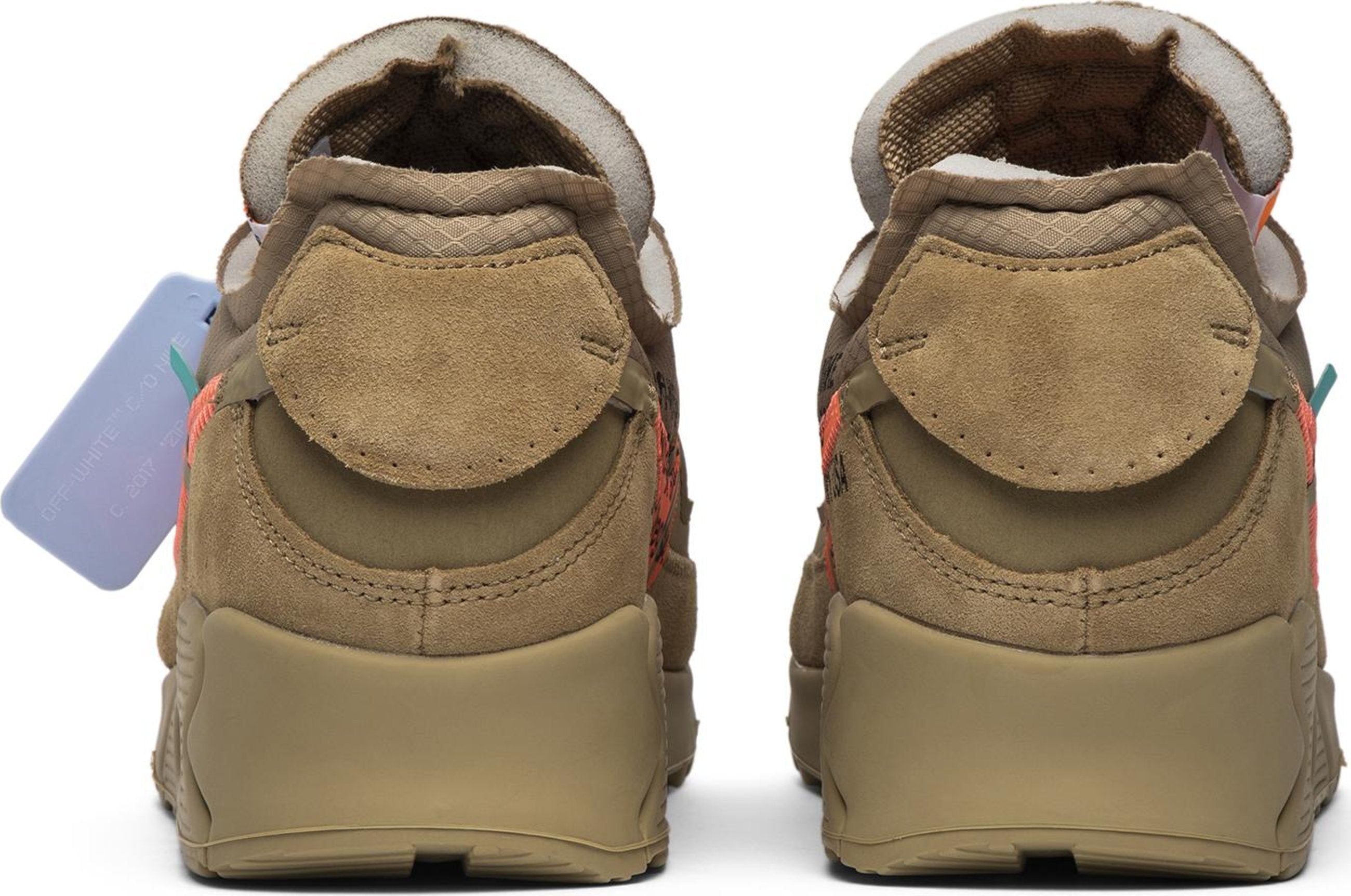 [AA7293-200] Mens Nike Air Max 90 'OFF-WHITE Desert Ore'