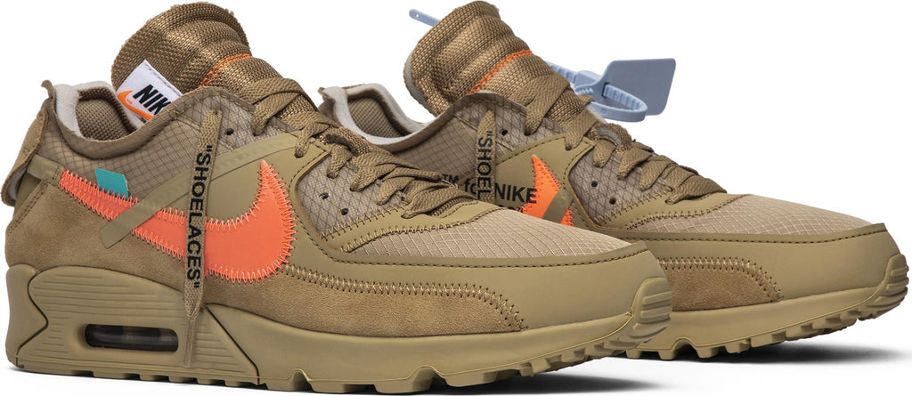 [AA7293-200] Mens Nike Air Max 90 'OFF-WHITE Desert Ore'