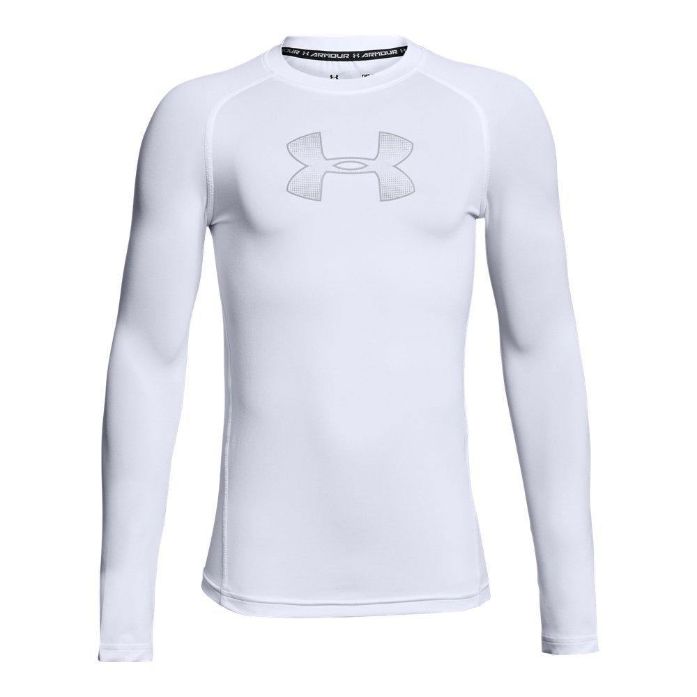 [1289959-101] Youth Under Armour Heat Gear Long Sleeve Shirt - sneakAR