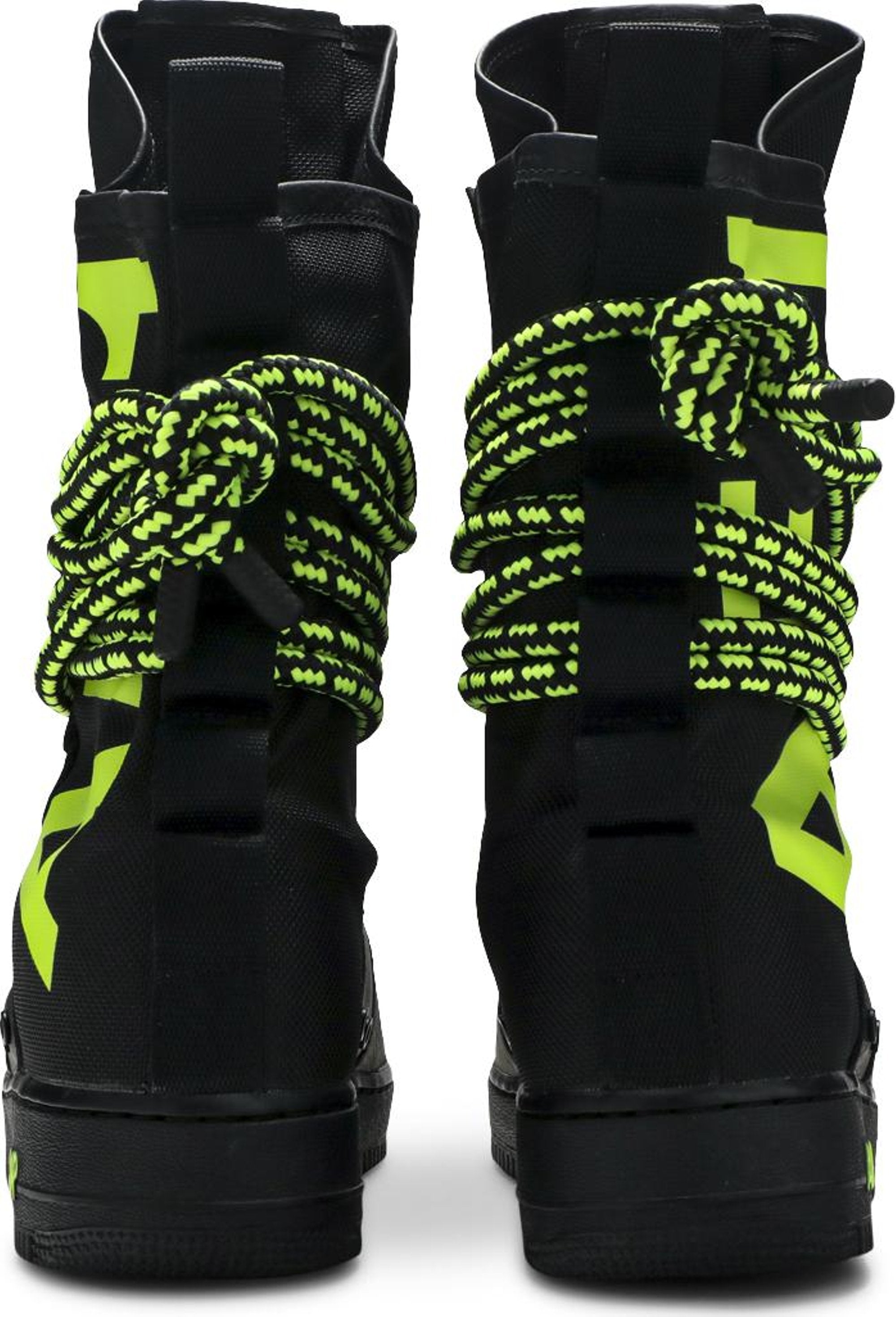 [AA1128-003] Mens Nike SF AIR FORCE 1 HIGH 'Black/Volt'