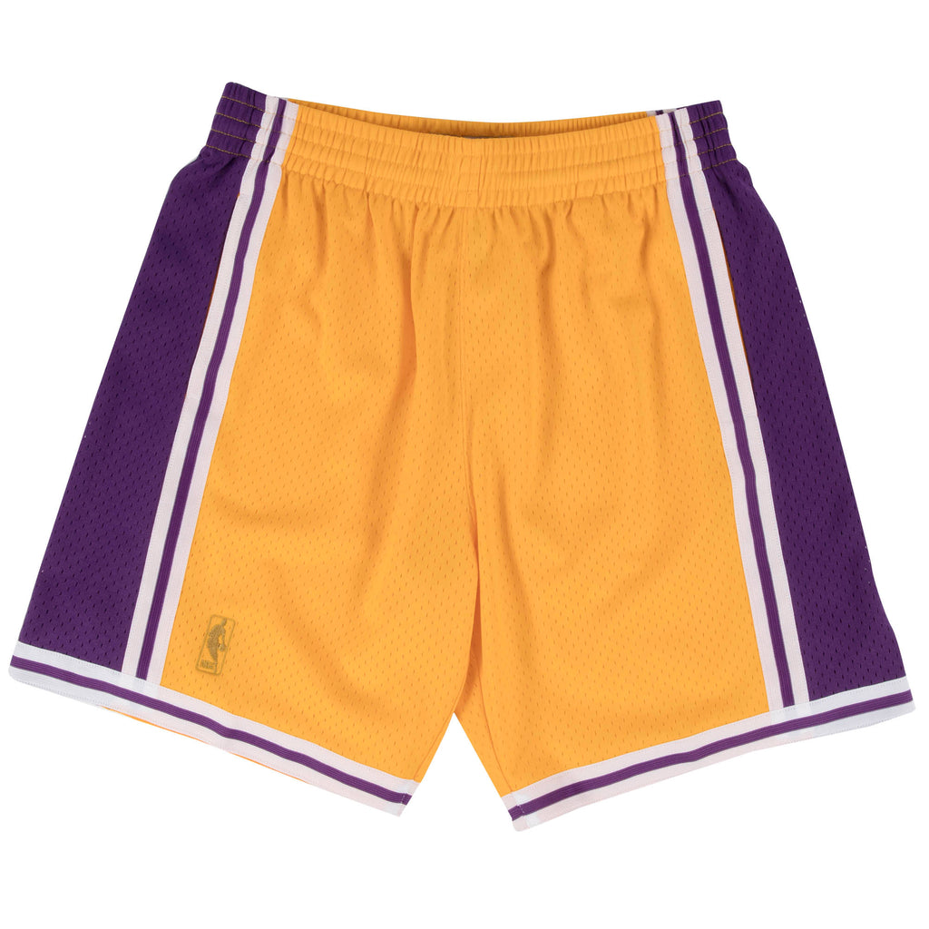 Mens Mitchell & Ness NBA Swingman Shorts Los Angeles Lakers