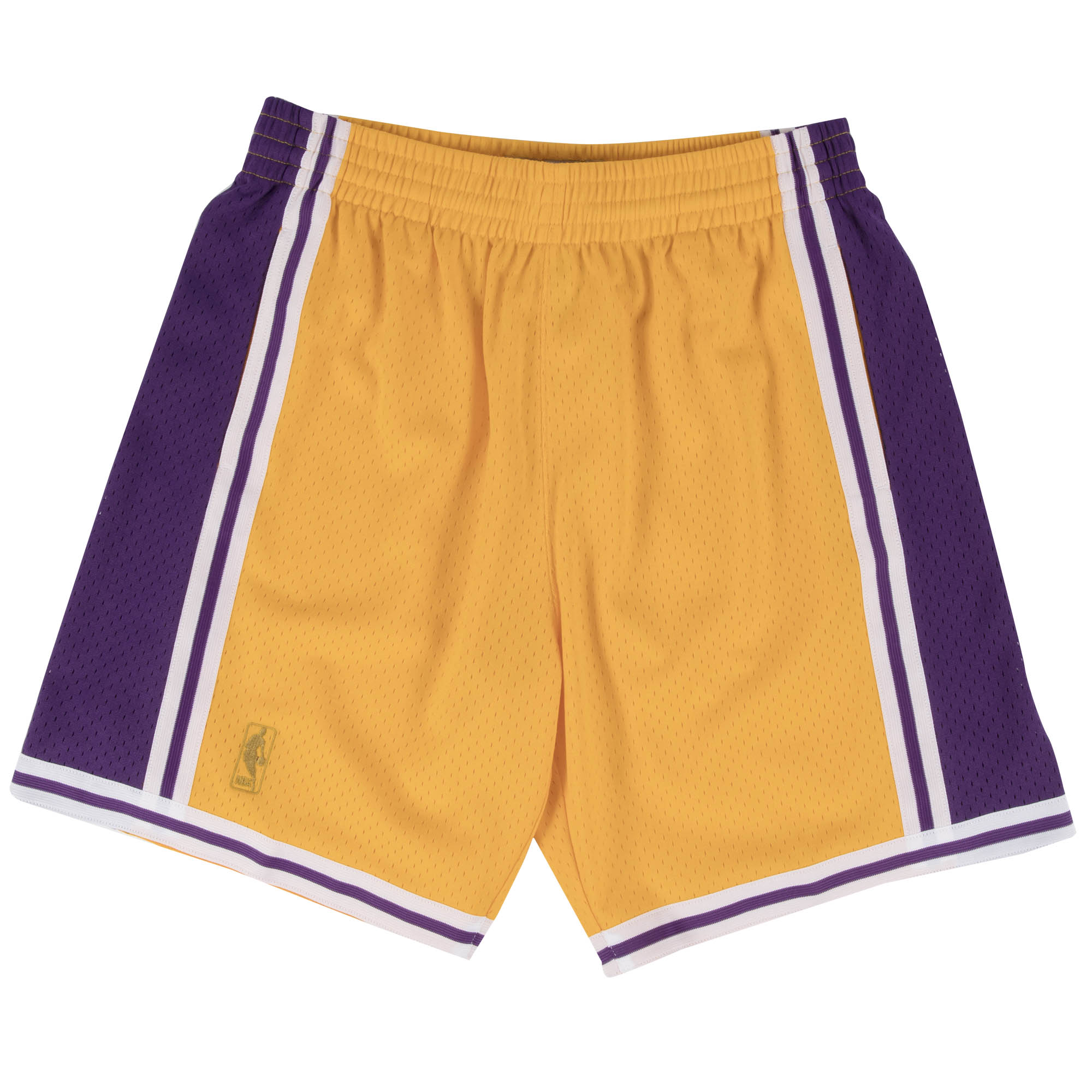 Mens Mitchell & Ness NBA Swingman Shorts Los Angeles Lakers