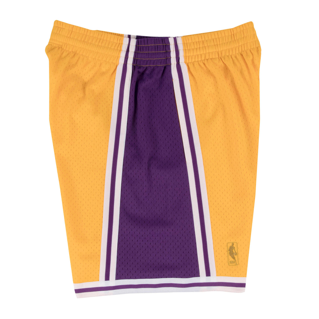 Mens Mitchell & Ness NBA Swingman Shorts Los Angeles Lakers