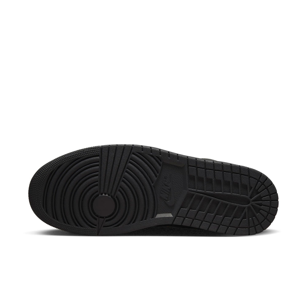 [553558-093] Mens Air Jordan Retro 1 Low 'Triple Black' (2022)