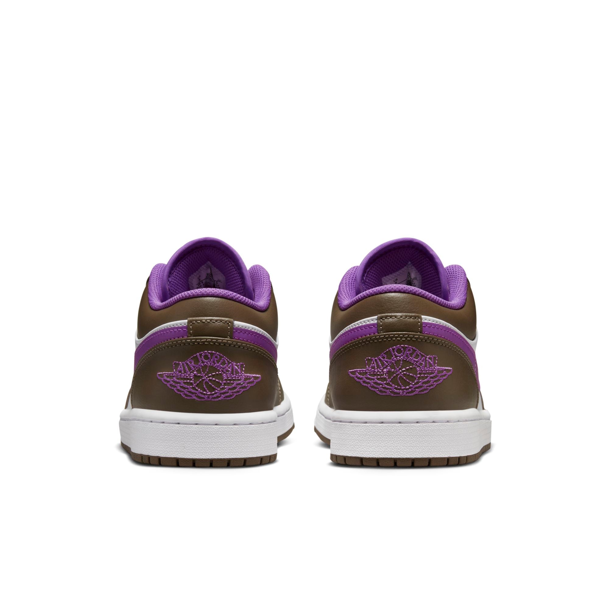 [553558-215] Mens Air Jordan RETRO 1 LOW 'PURPLE MOCHA'