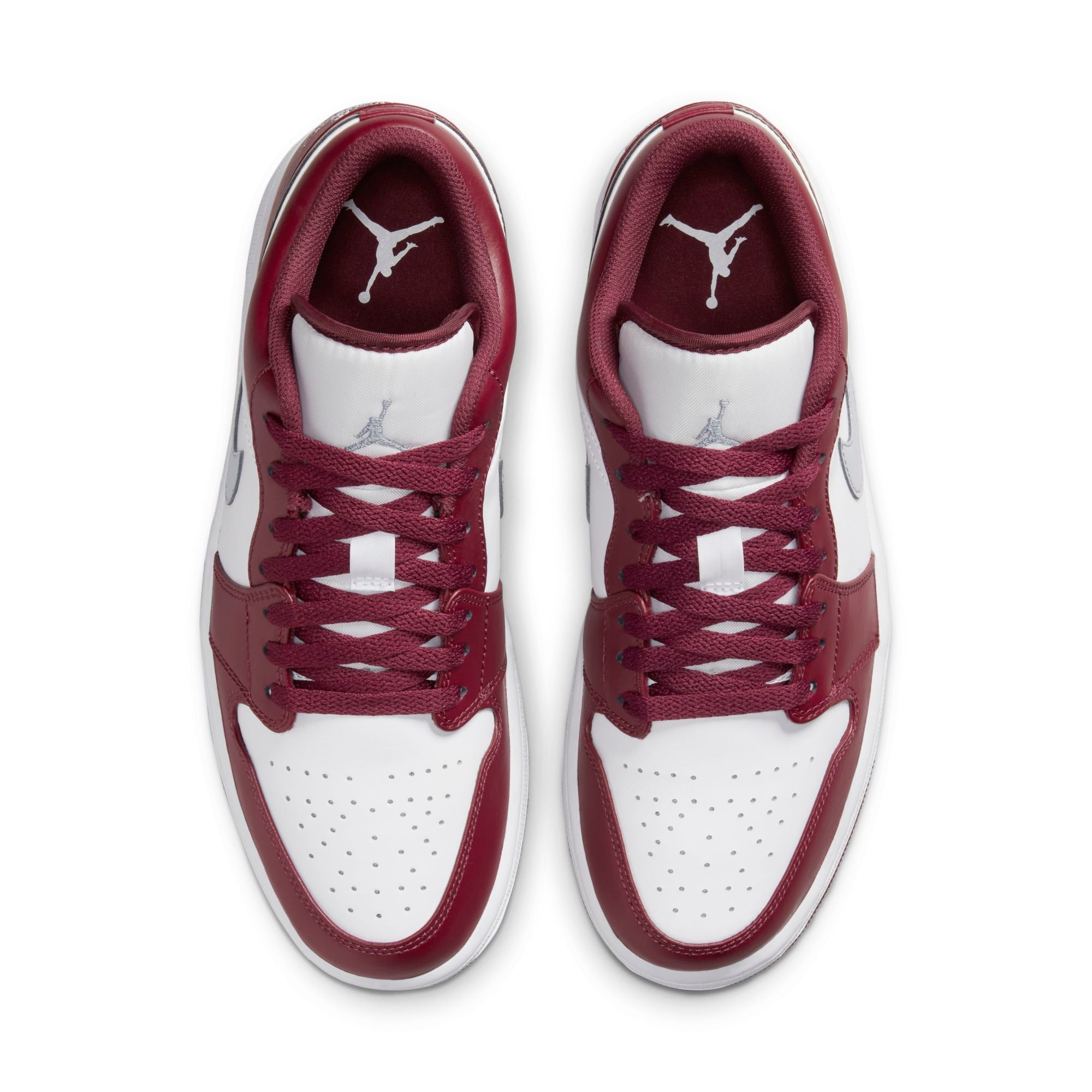 [553558-615] Mens Air Jordan Retro 1 Low 'Bordeaux'