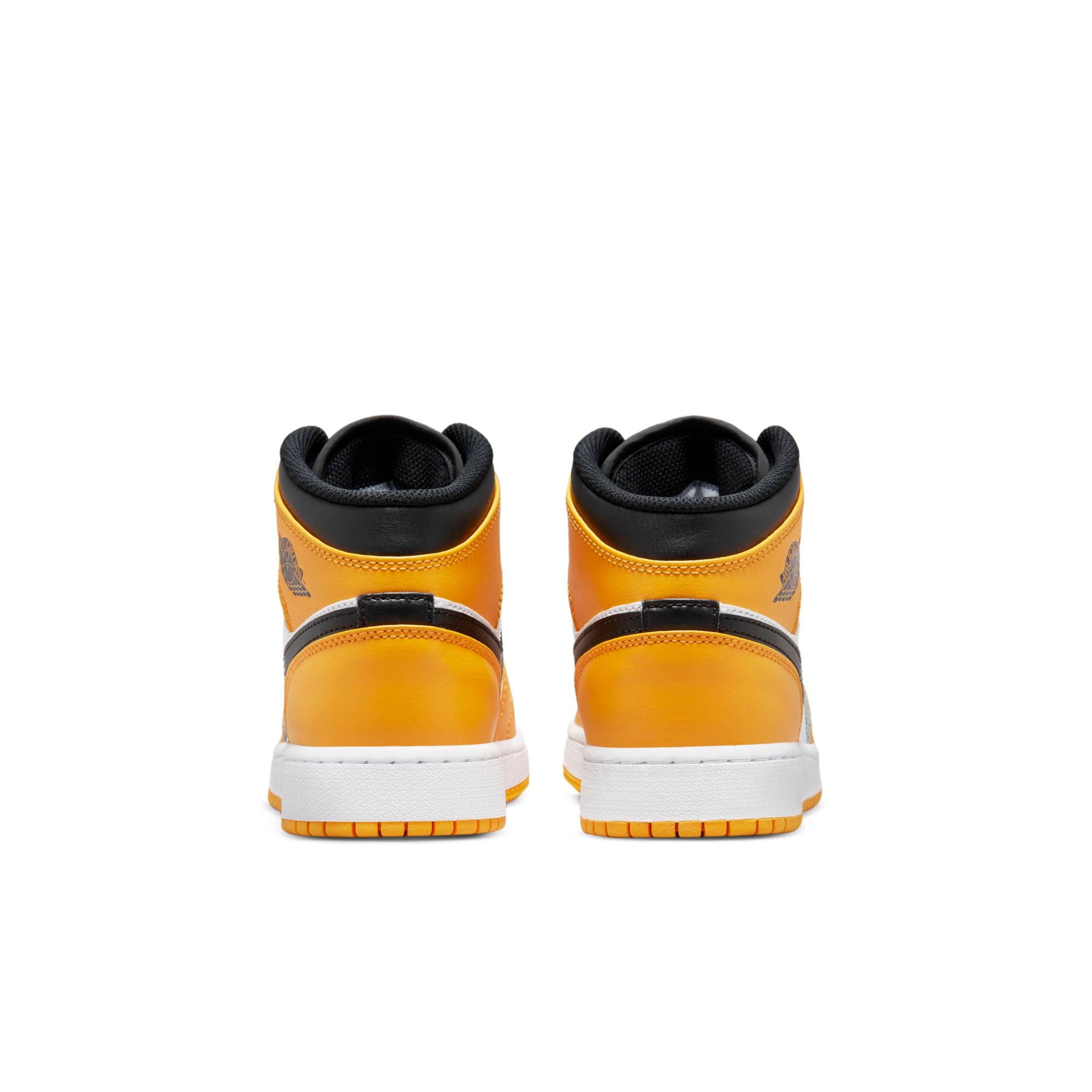 [554725-701] Youth Air Jordan Retro 1 Mid 'Taxi (GS)'