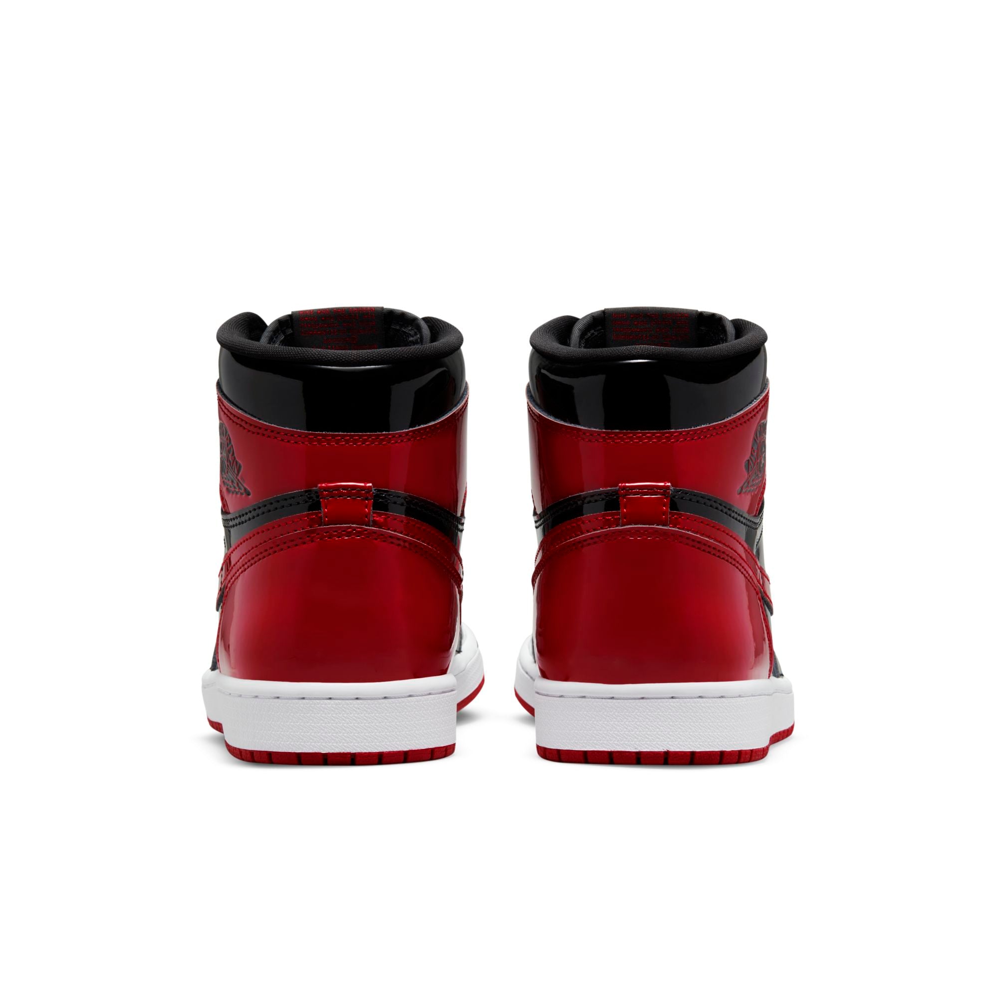 [555088-063] Mens Air Jordan Retro 1 High OG "Bred Patent"