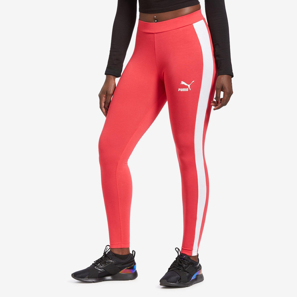 [575075-96] Womens Puma Classics Logo T7 Legging - sneakAR