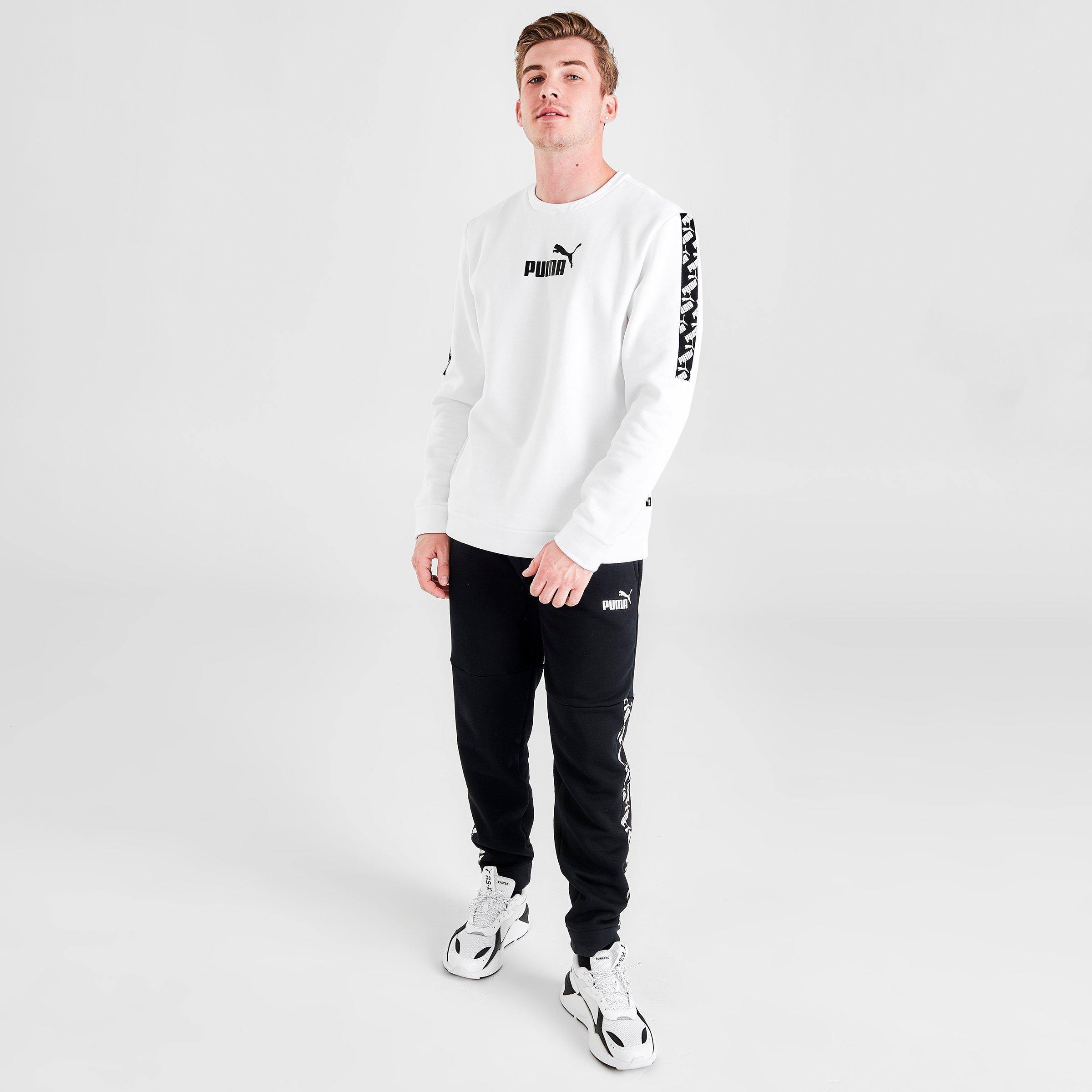 [581389-02] Mens Puma Amplified Crew Fleece - sneakAR