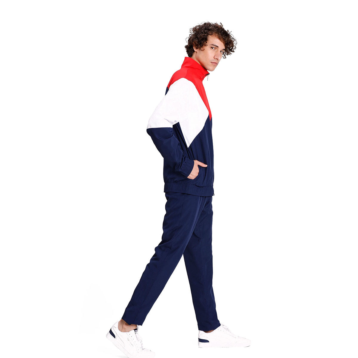 [583599-06] Mens Puma Colorblock Retro Track Suit