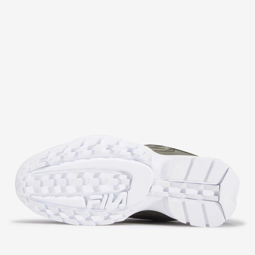 [5FM00694-320] Womens Fila Disruptor II 3D Embroidery - sneakAR
