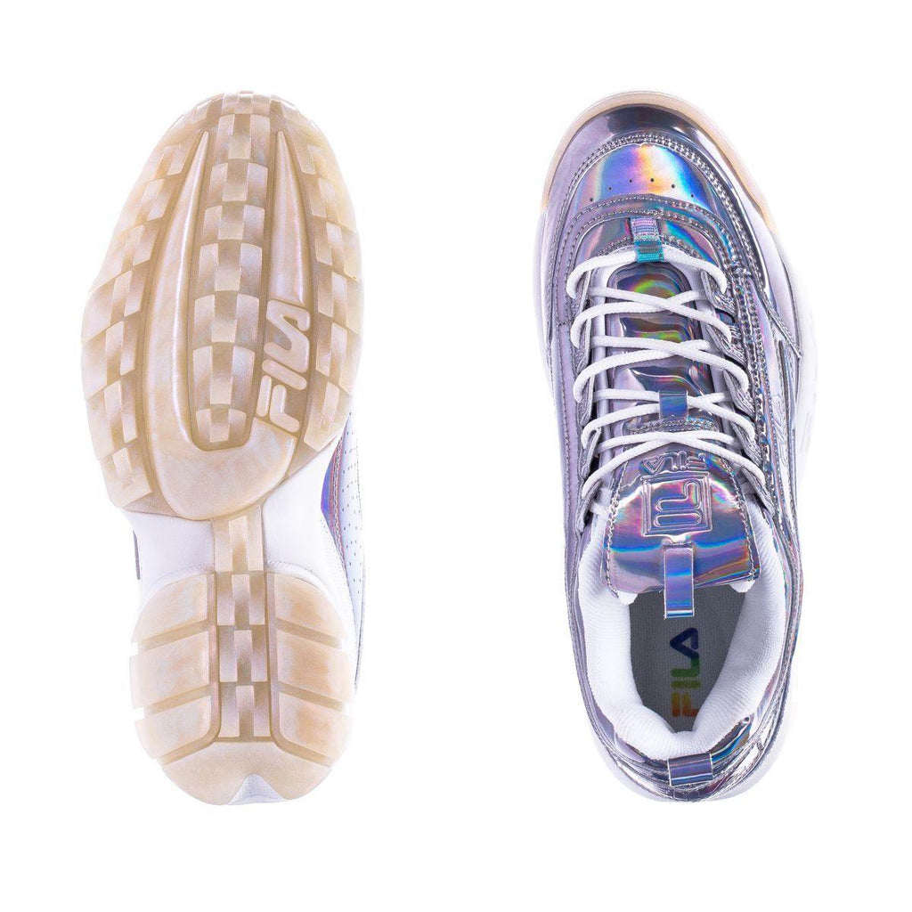 [5FM00723-199] Womens Fila Disruptor II Iri - sneakAR