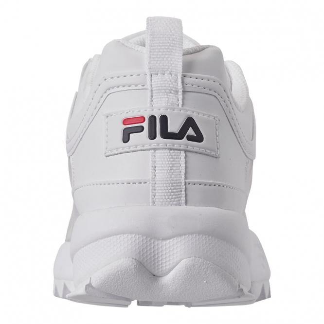 [5FM00698-125] Womens Fila Disruptor II Clear Logos - sneakAR